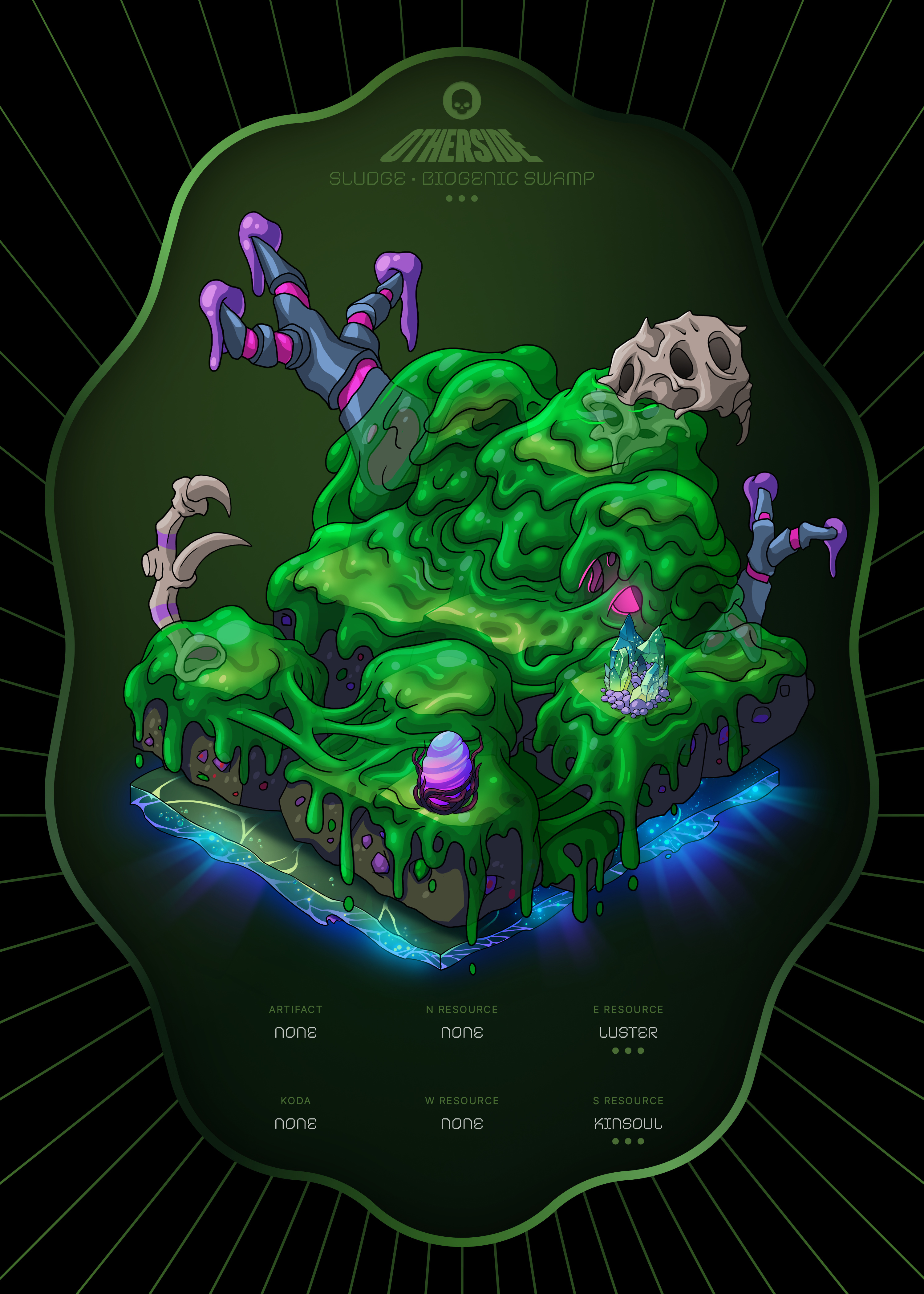 Otherdeed #5199 — Sludge