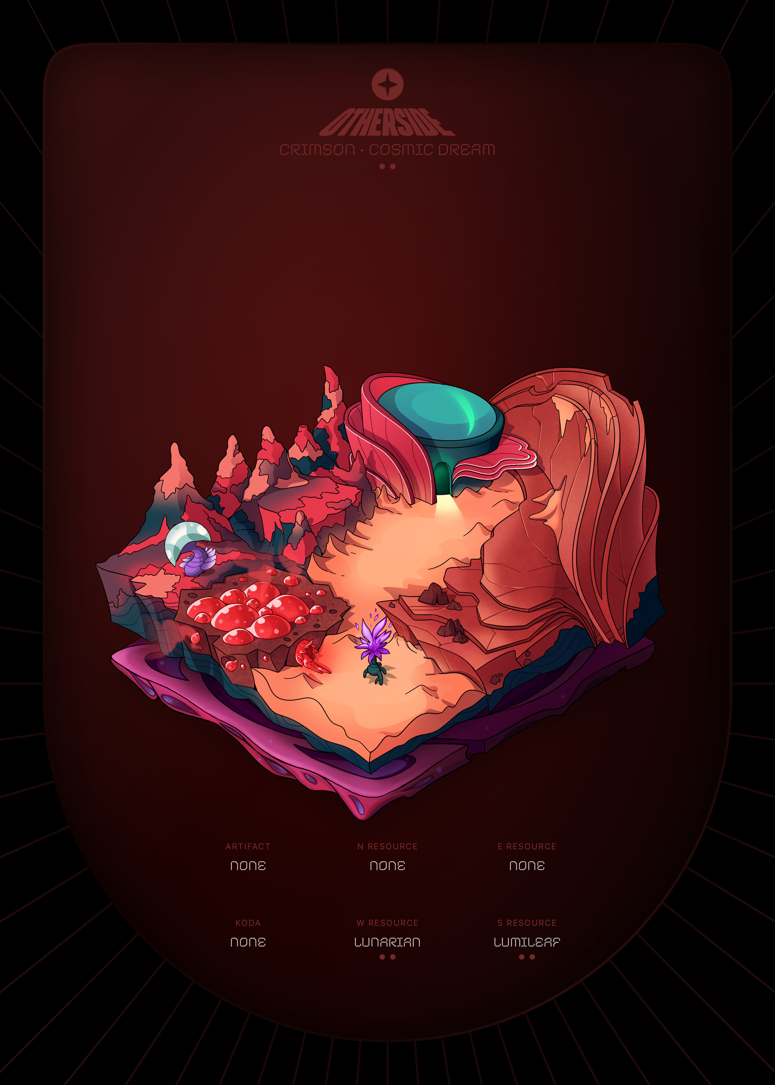 Otherdeed #30628 — Crimson