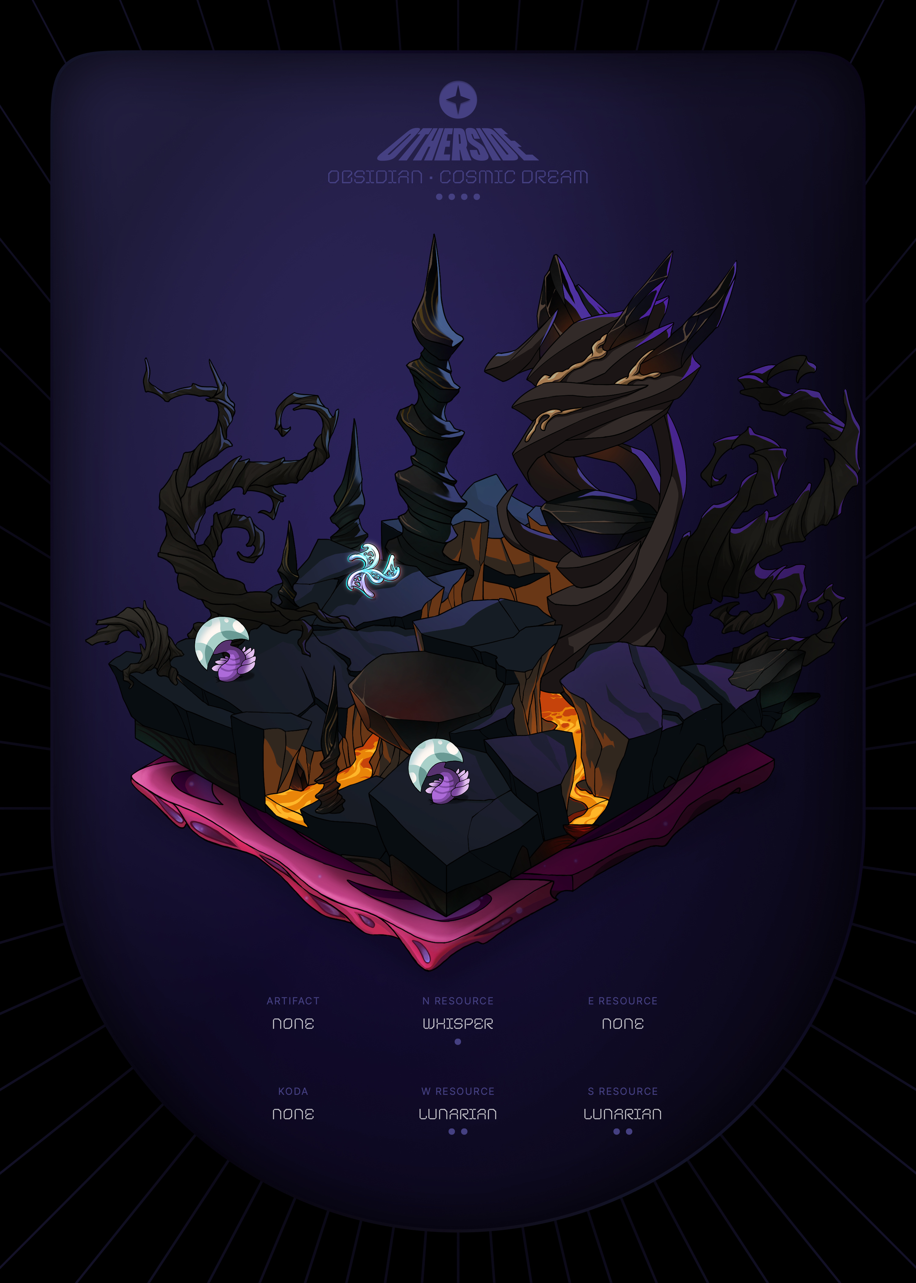 Otherdeed #87529 — Obsidian