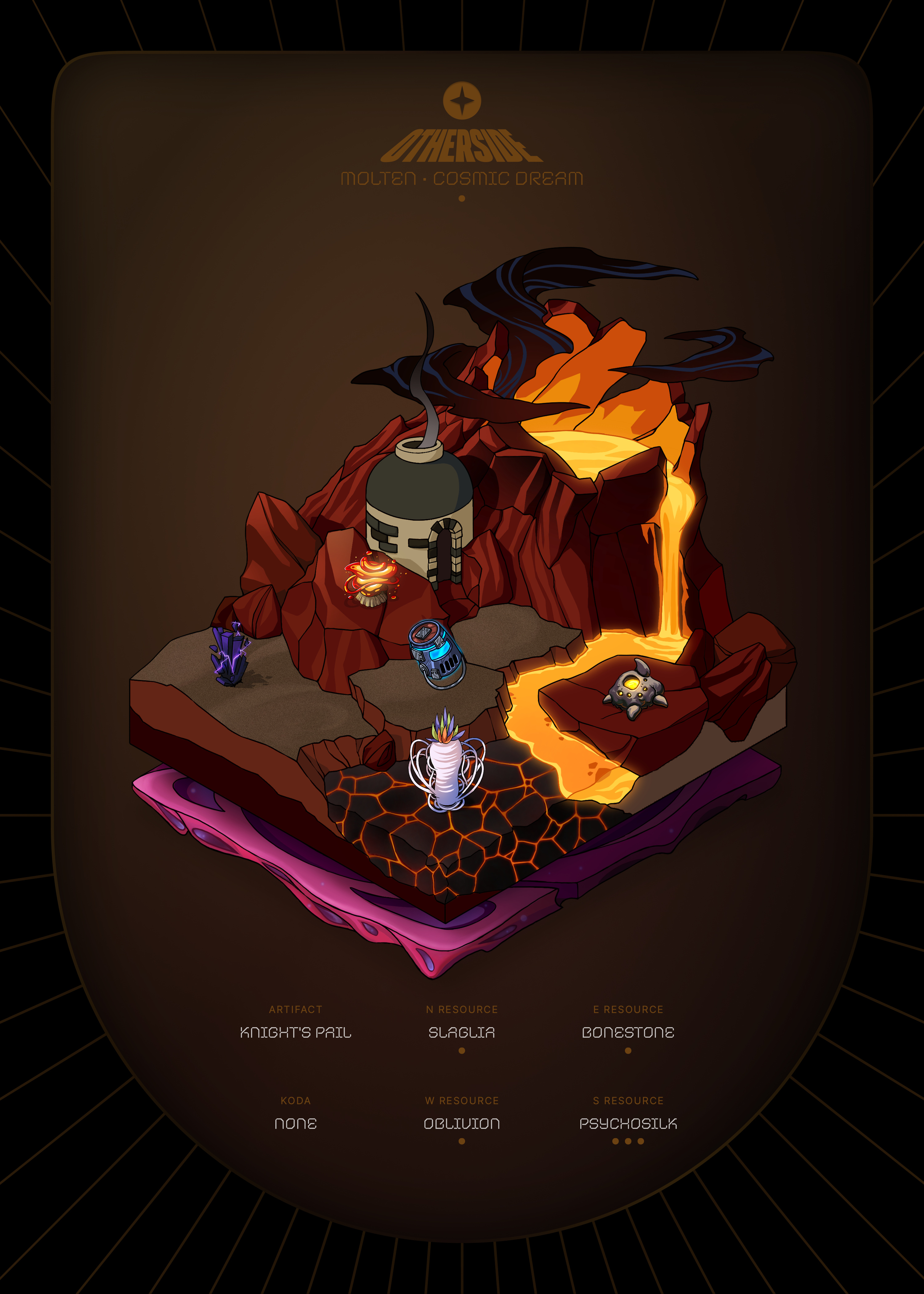 Otherdeed #34012 — Molten