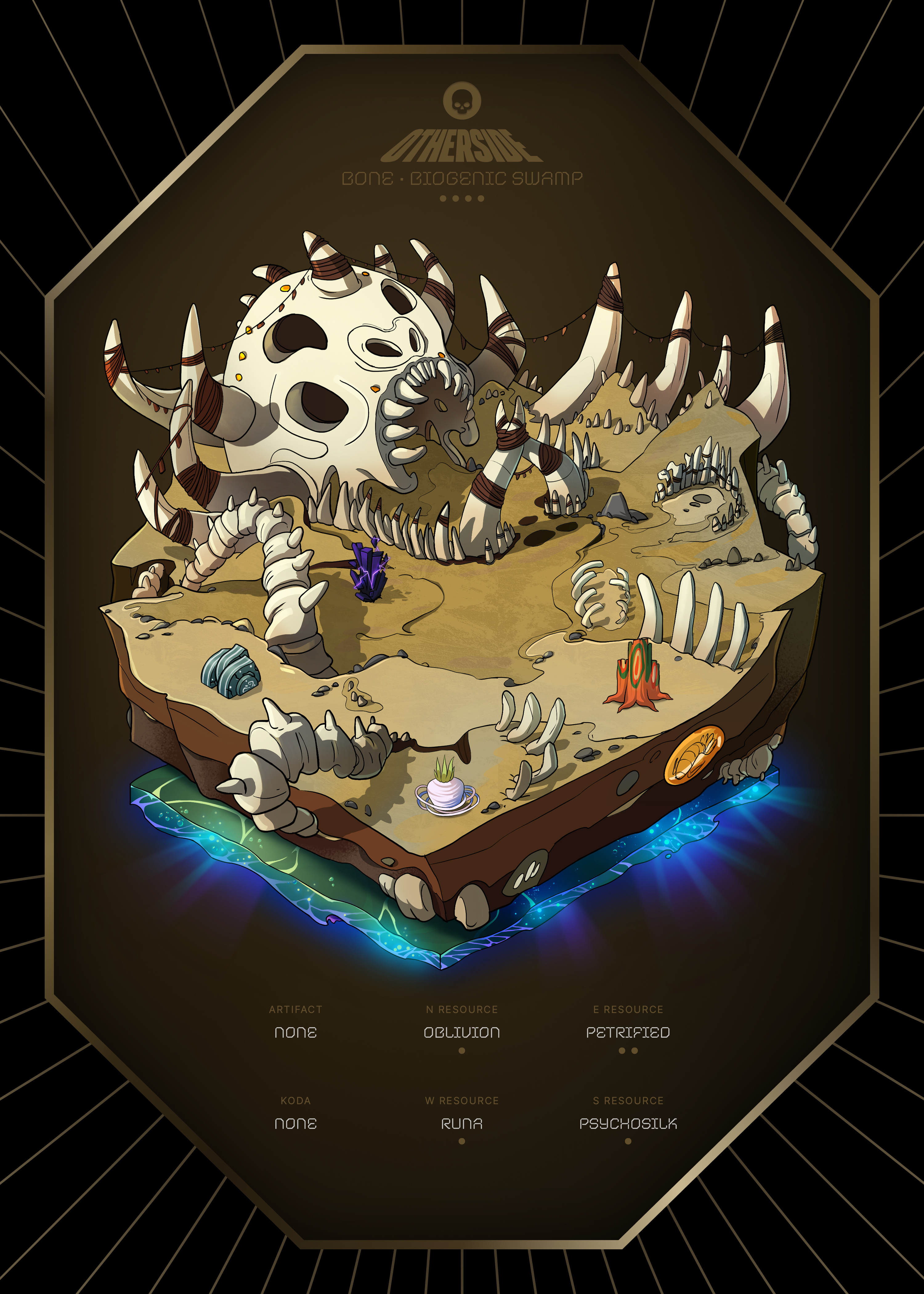 Otherdeed #3020 — Bone