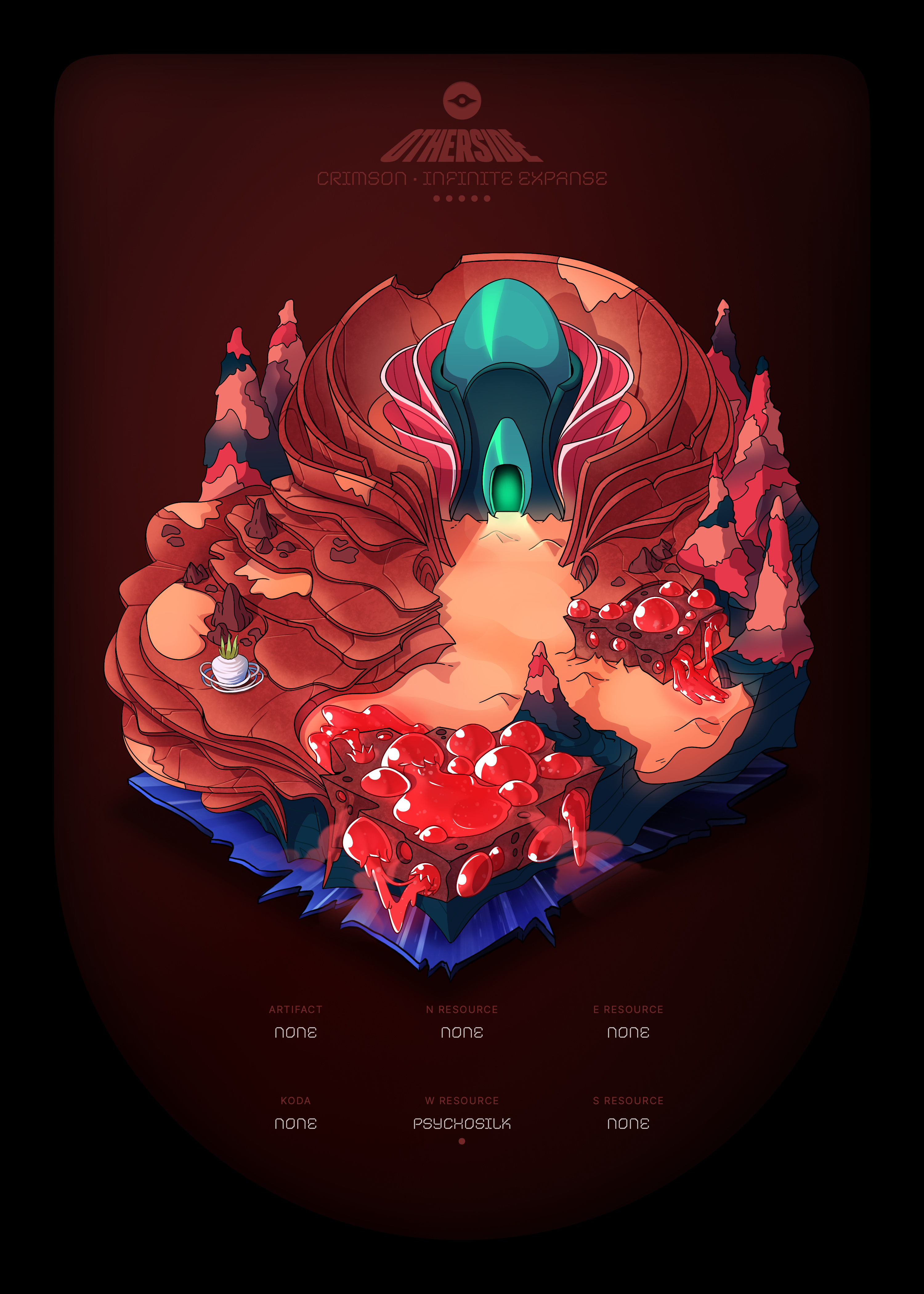 Otherdeed #45328 — Crimson