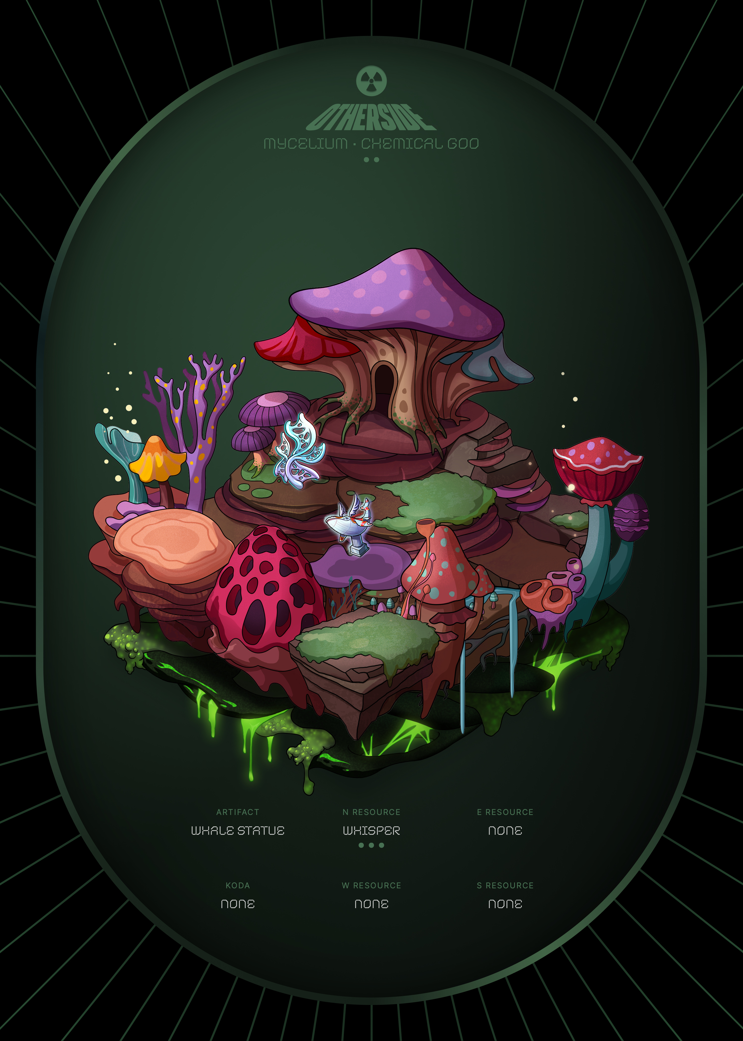 Otherdeed #11120 — Mycelium