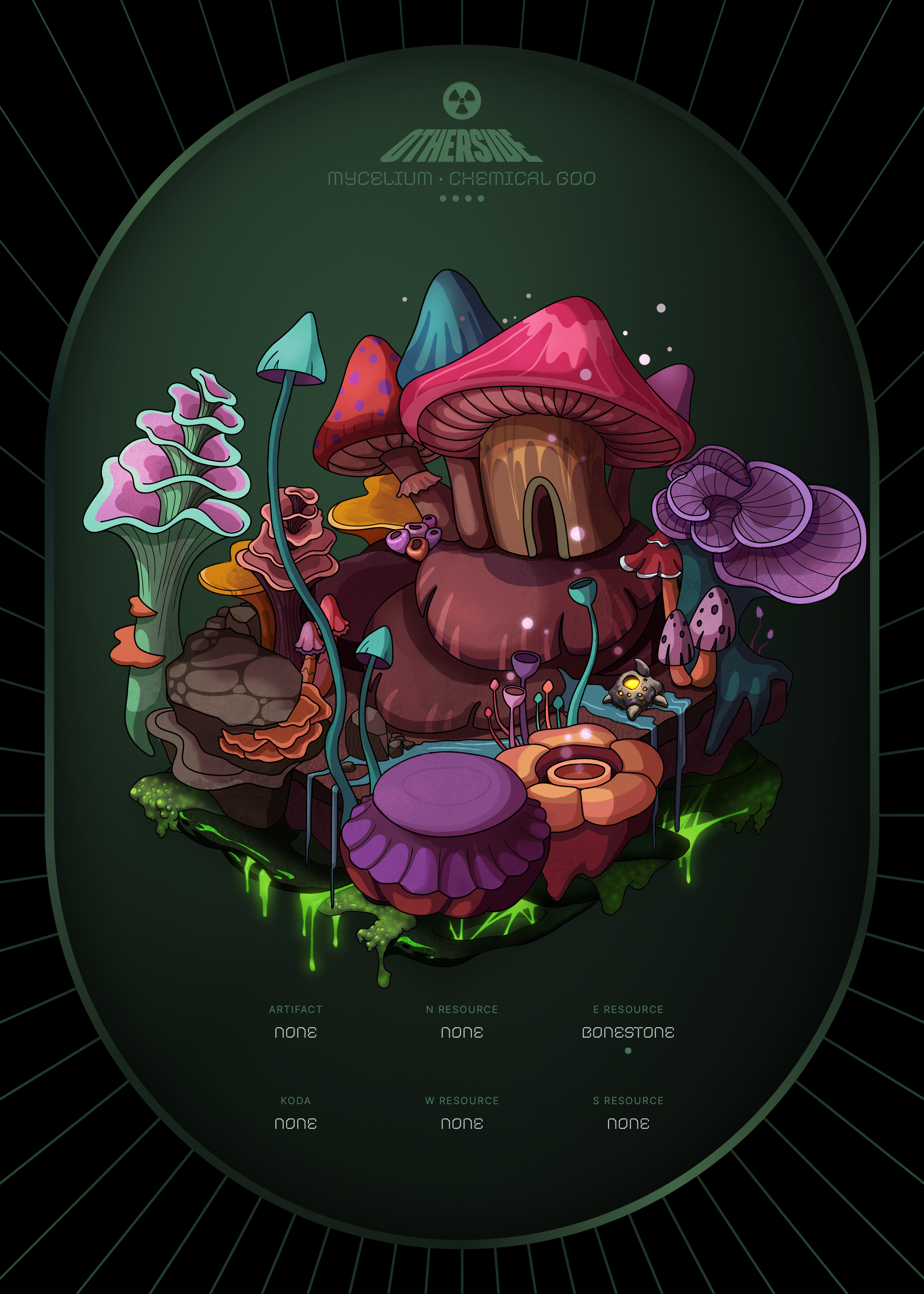Otherdeed #13553 — Mycelium
