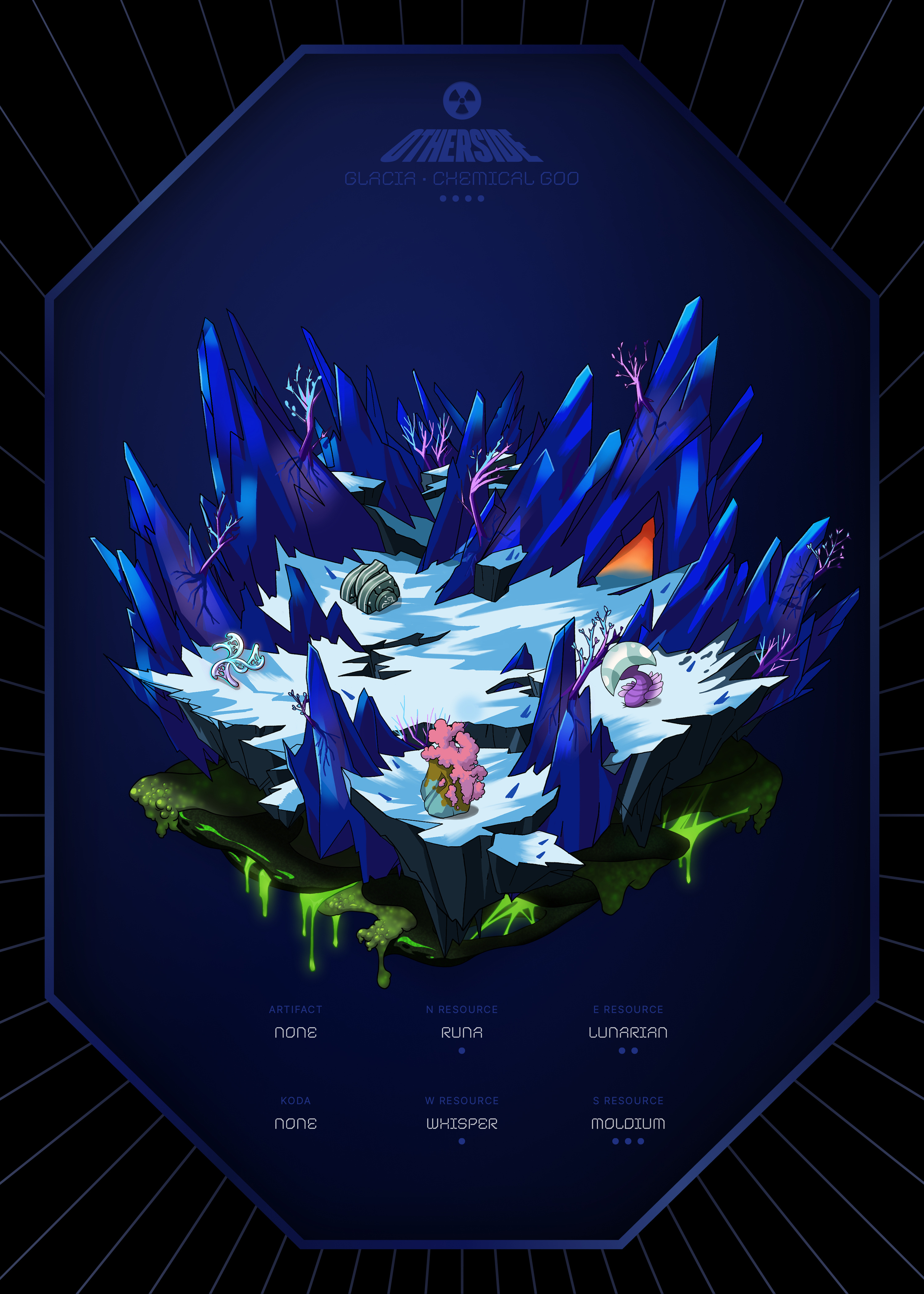 Otherdeed #14313 — Glacia