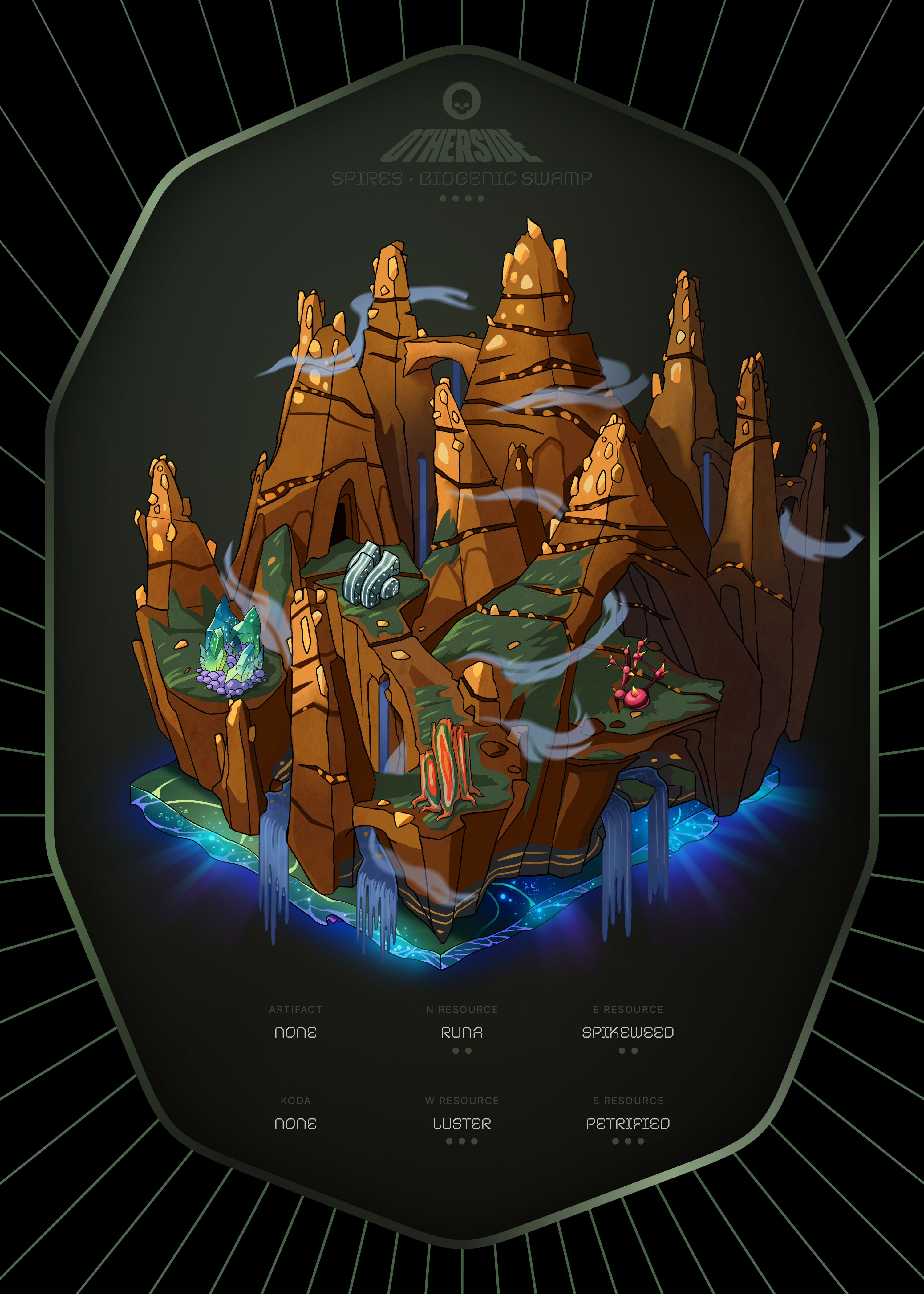 Otherdeed #1432 — Spires