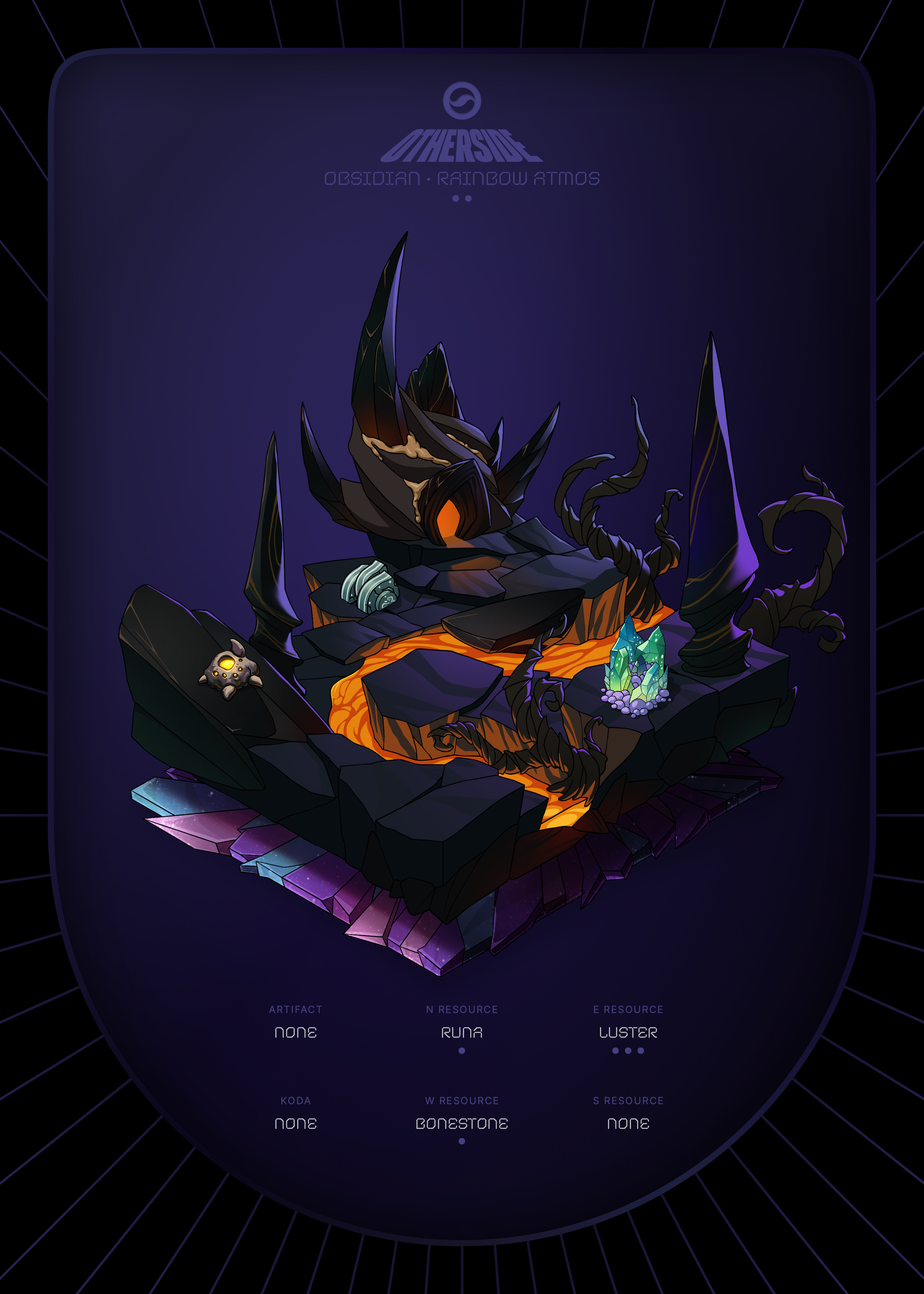 Otherdeed #83403 — Obsidian