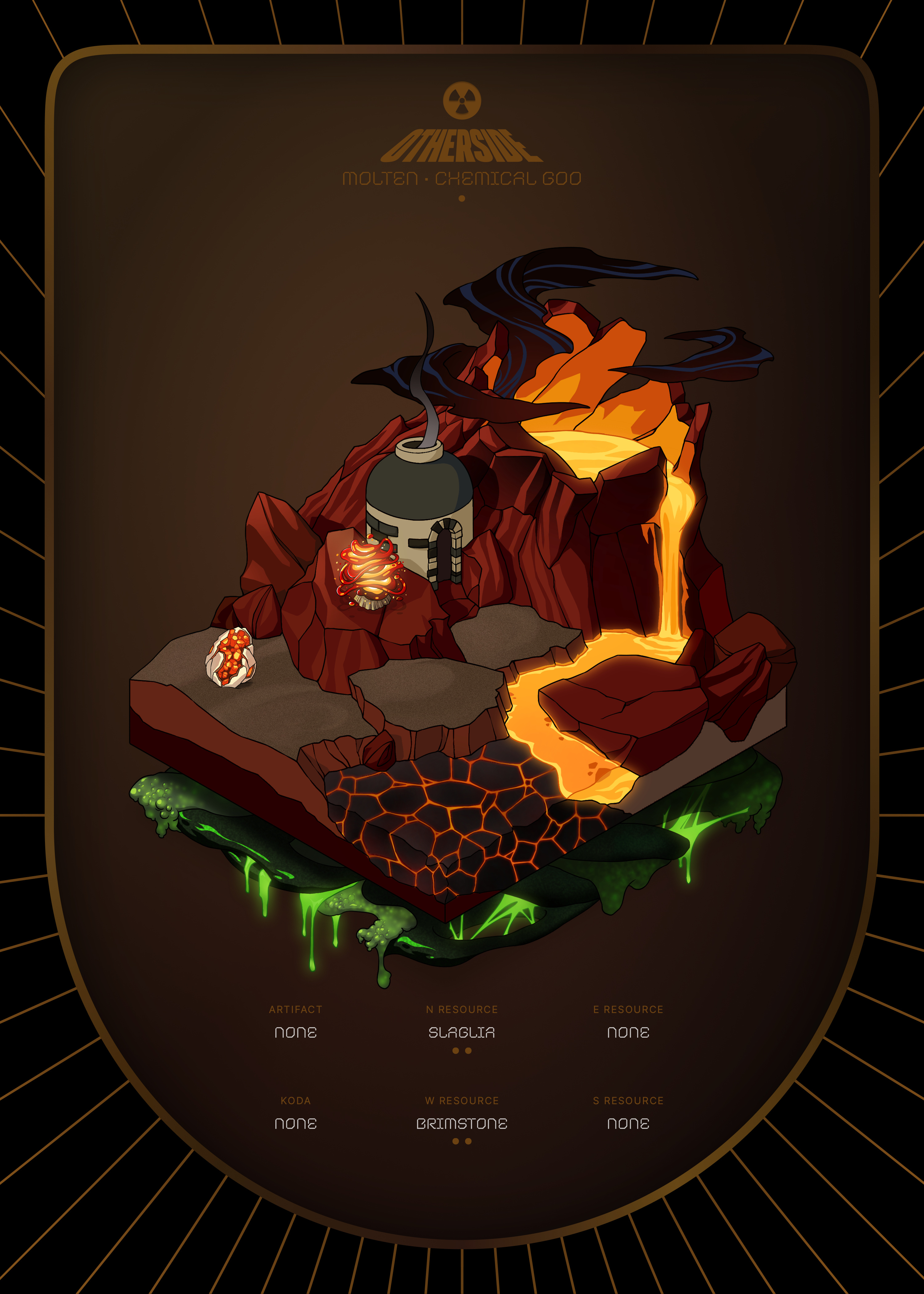 Otherdeed #16448 — Molten