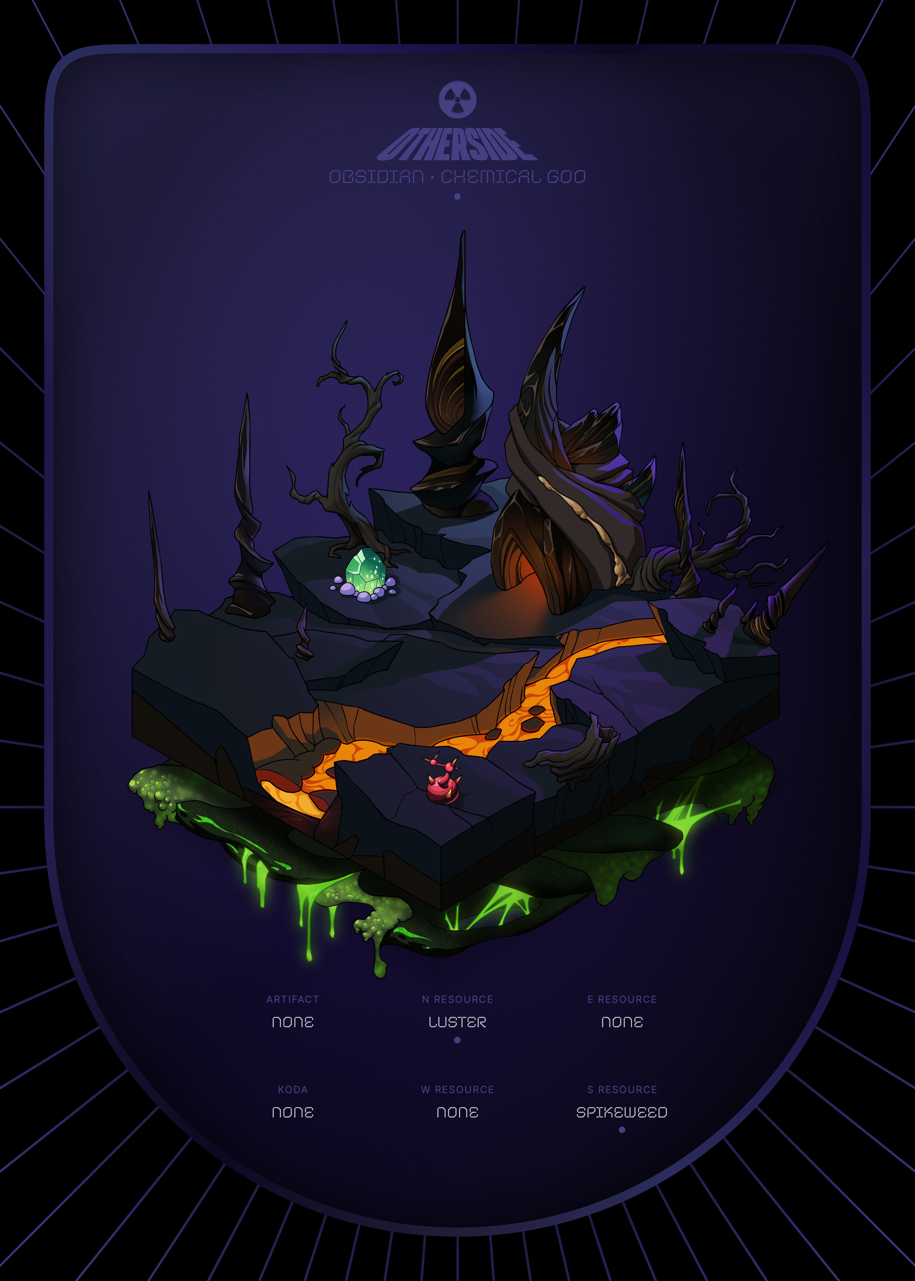 Otherdeed #15479 — Obsidian