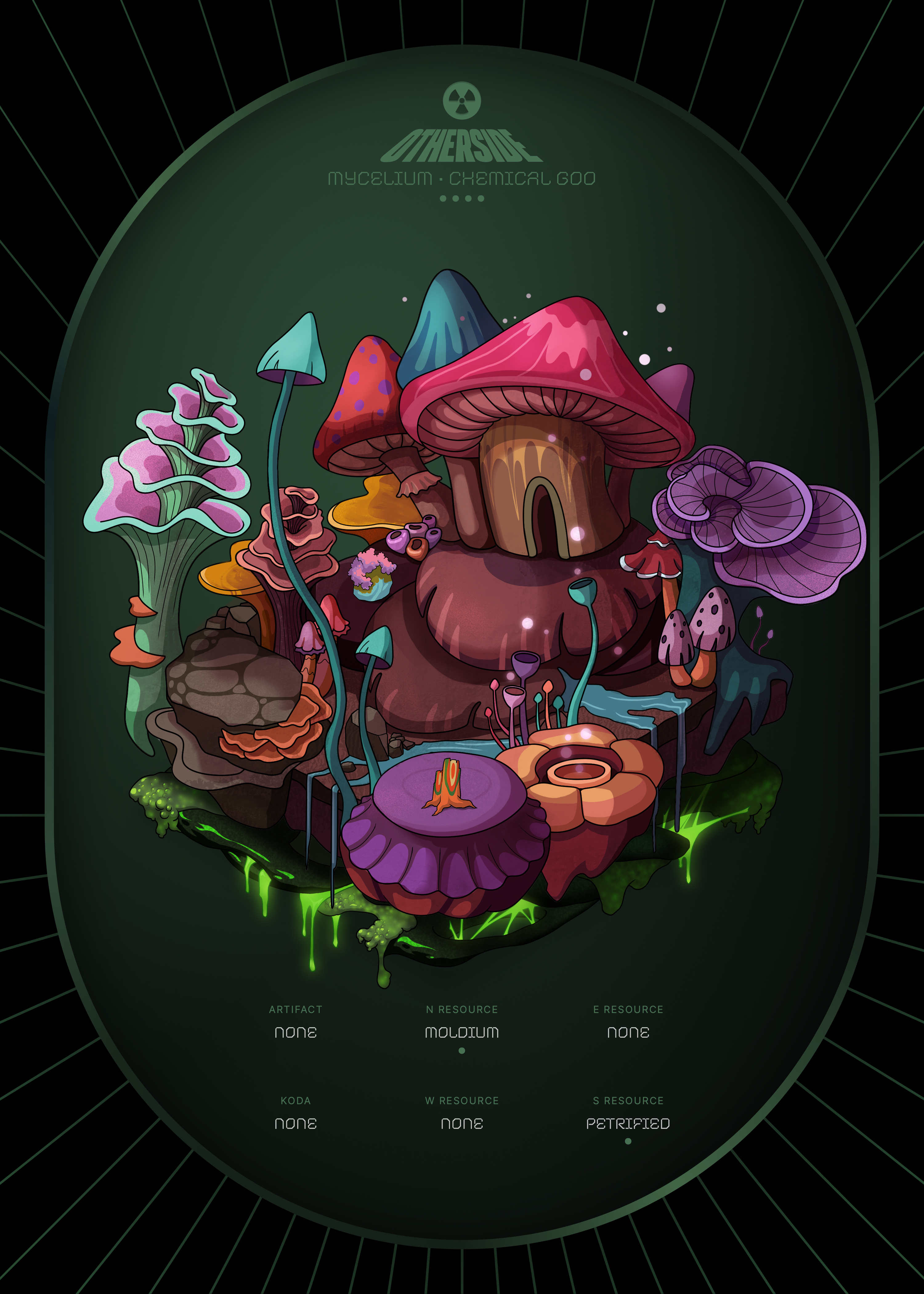 Otherdeed #26502 — Mycelium
