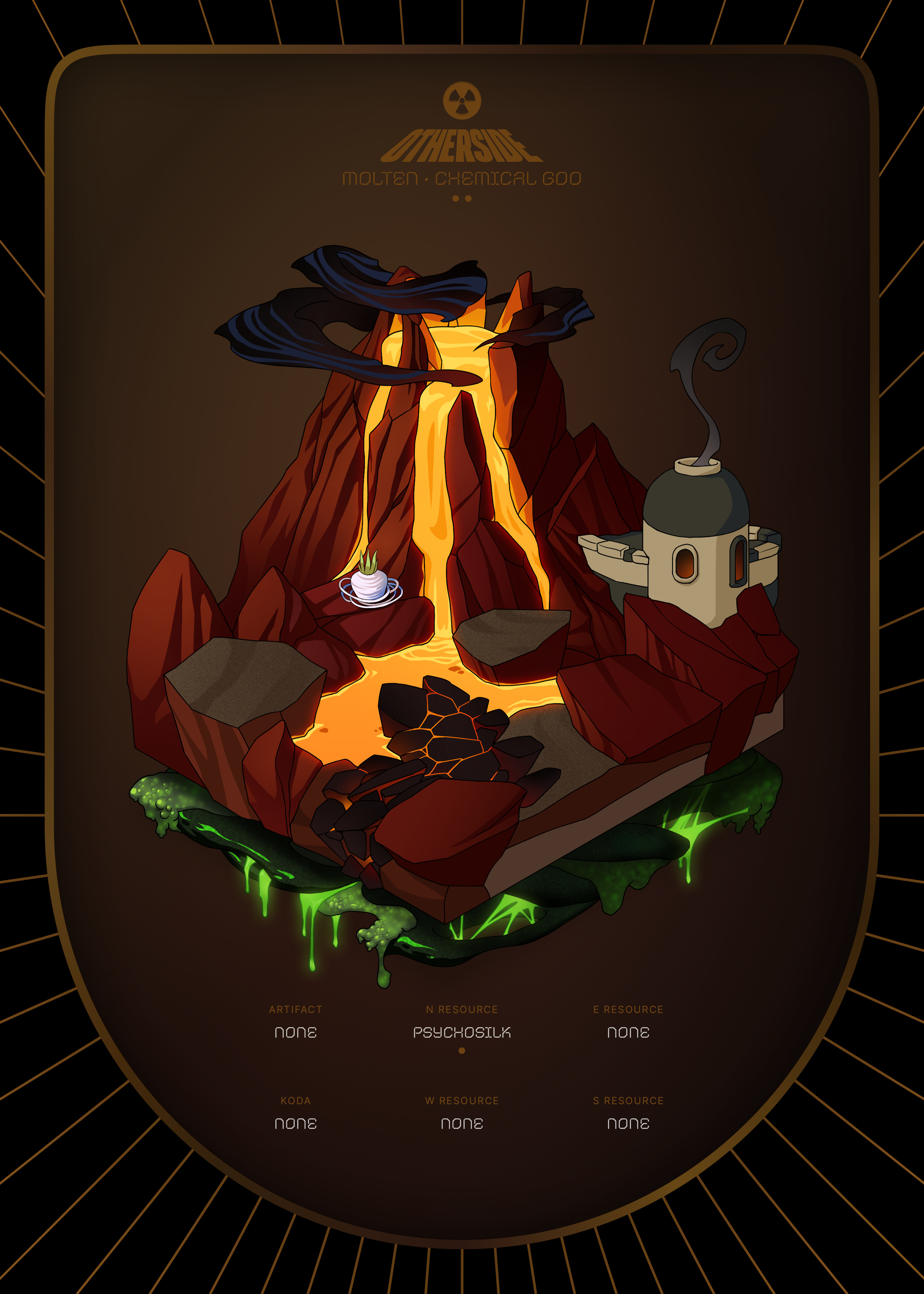 Otherdeed #15254 — Molten