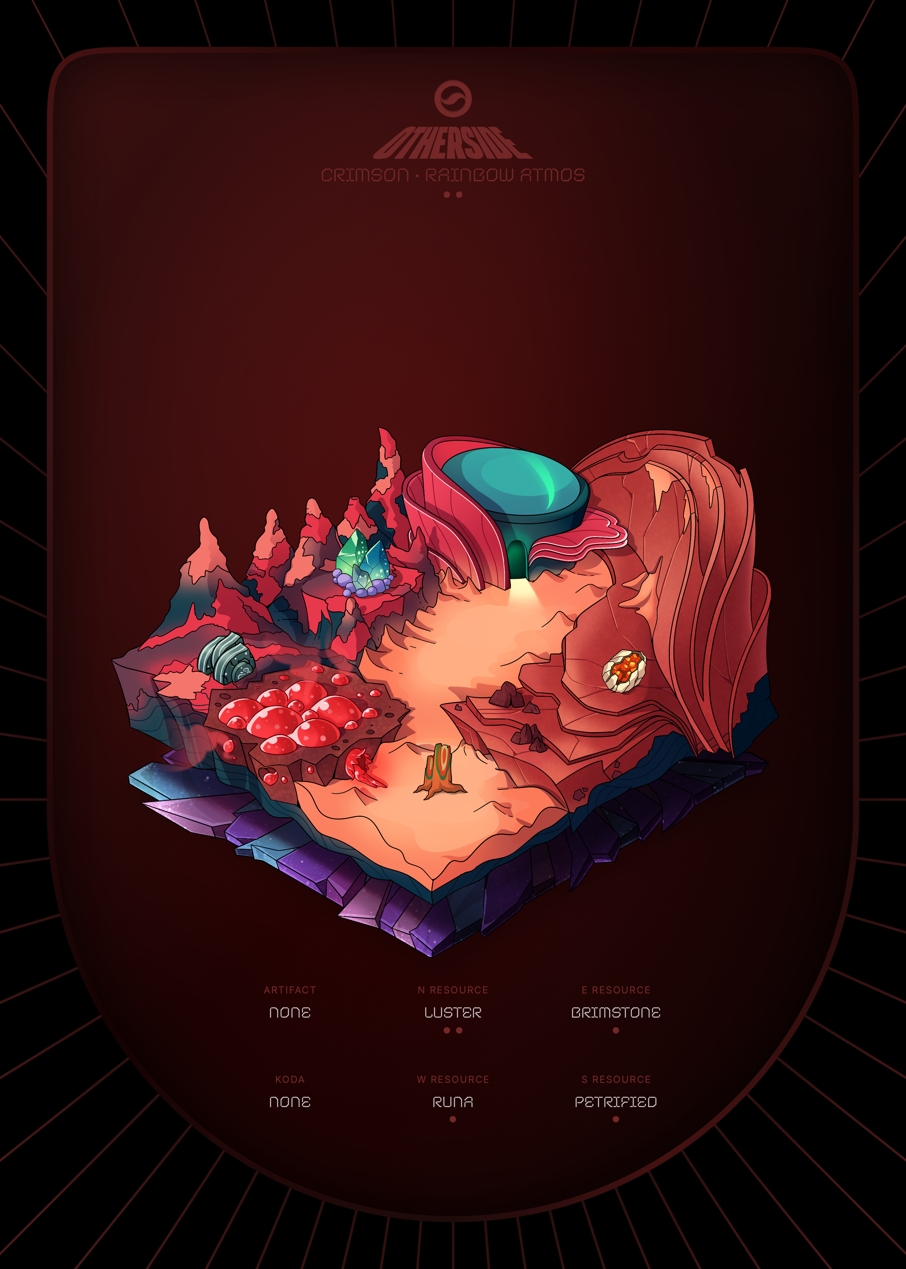 Otherdeed #86714 — Crimson