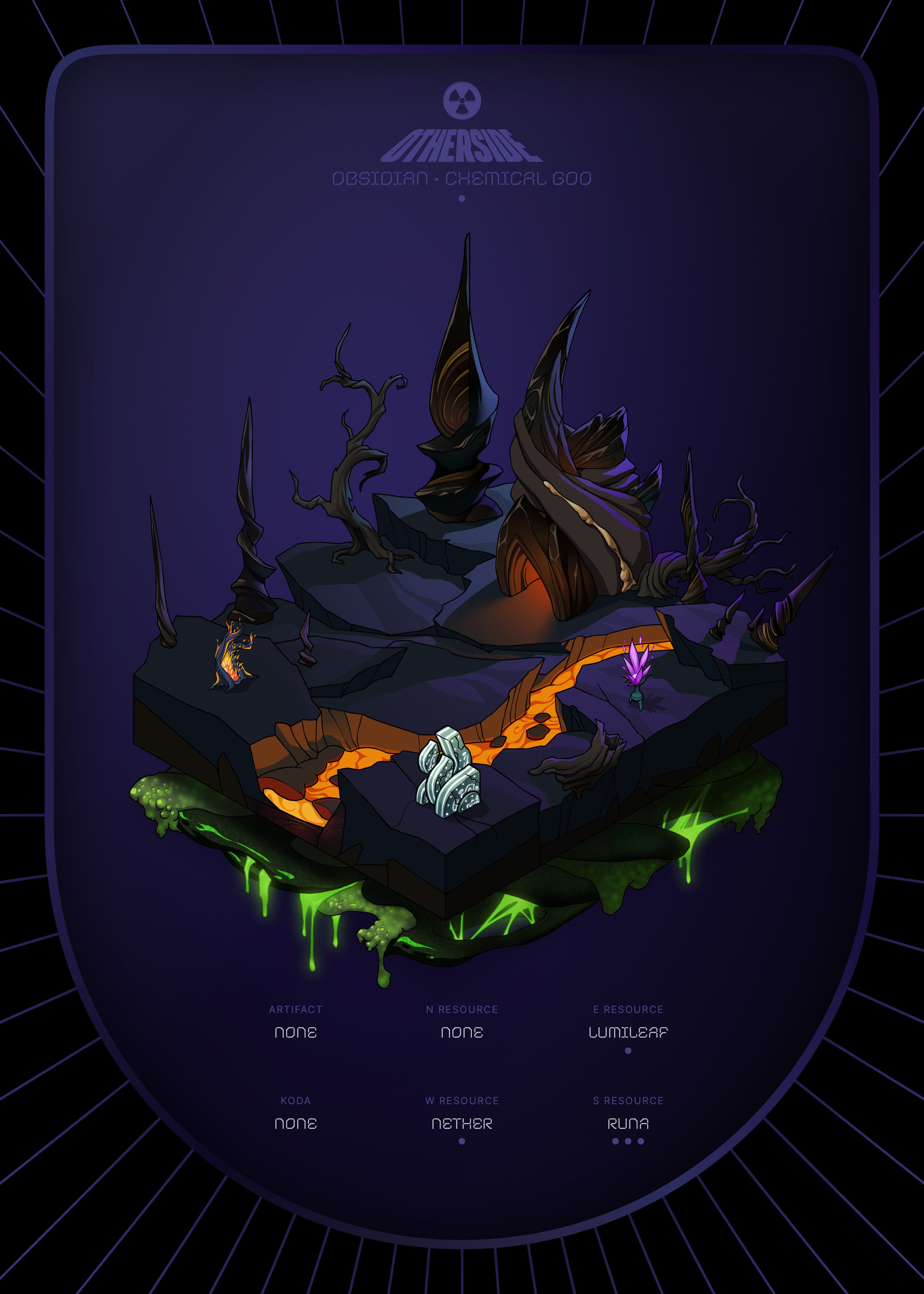 Otherdeed #25936 — Obsidian