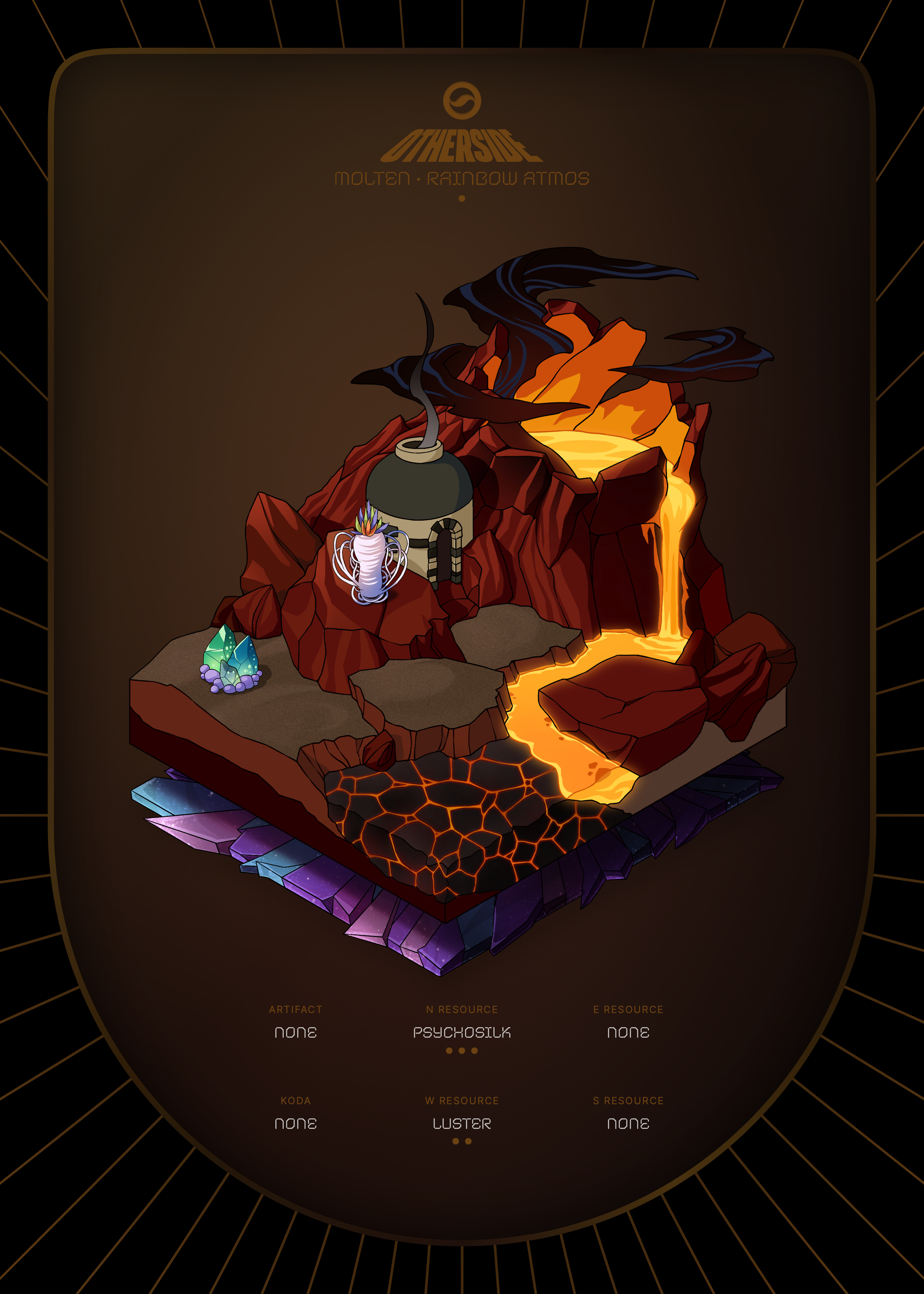 Otherdeed #70544 — Molten