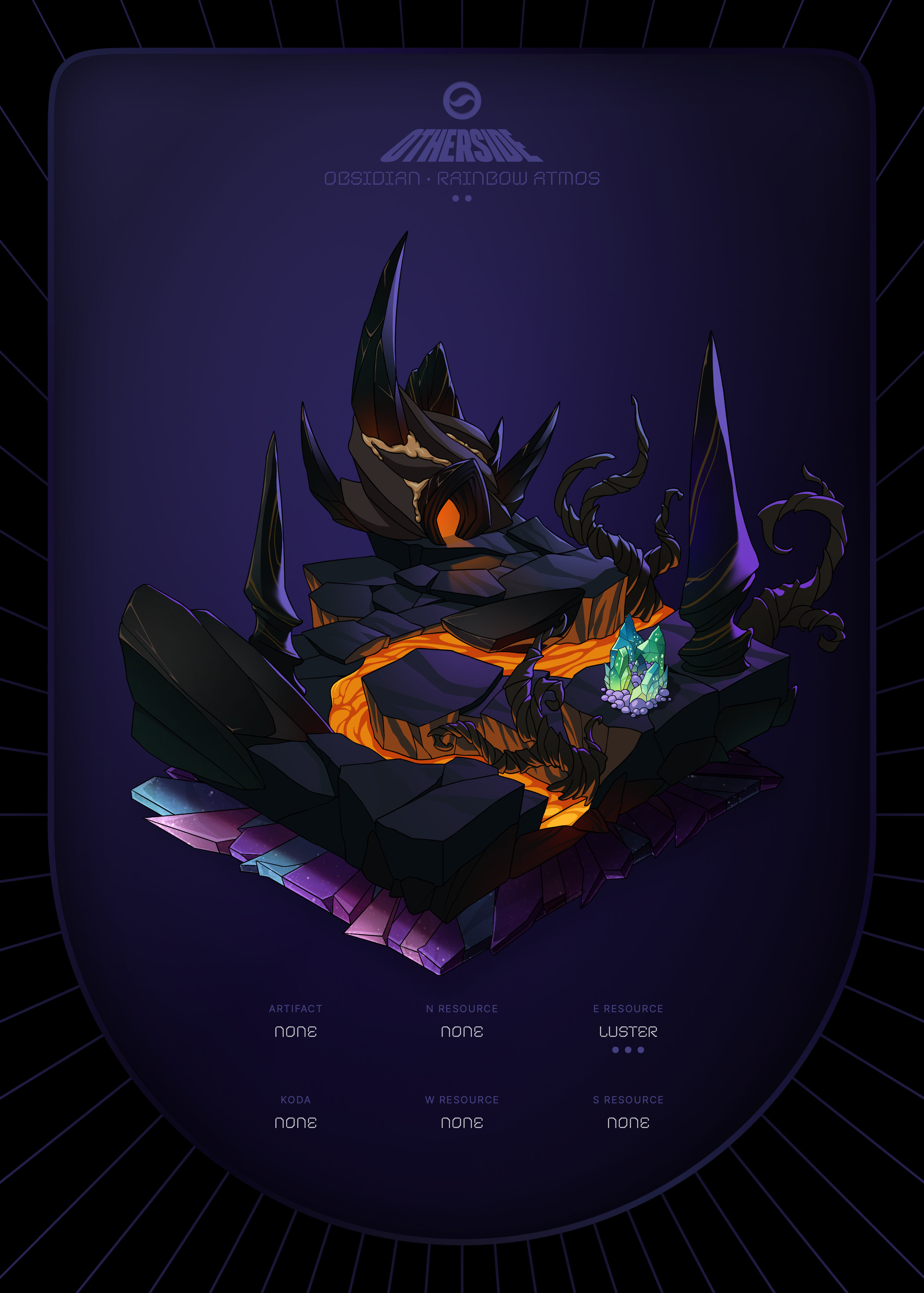 Otherdeed #74921 — Obsidian