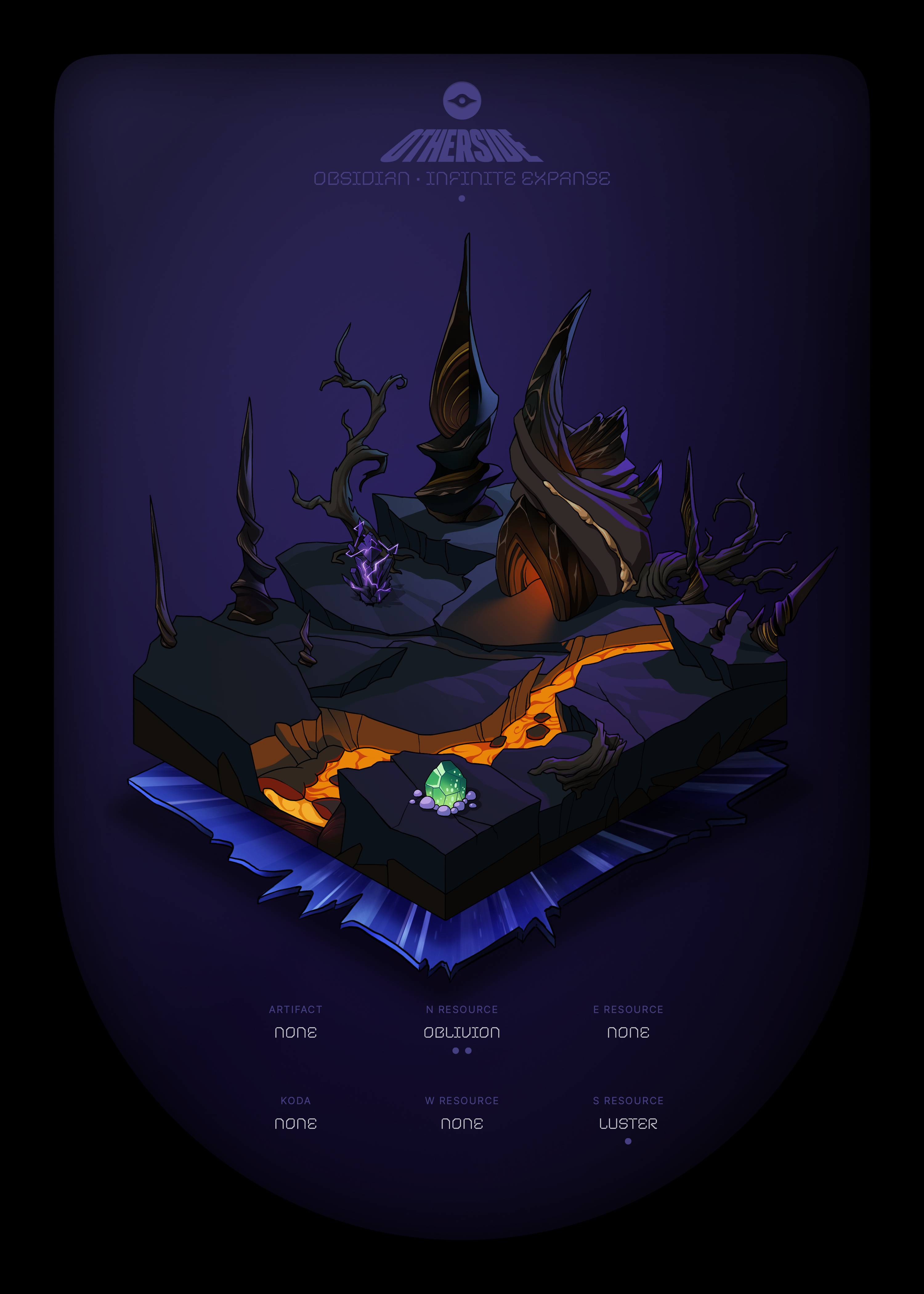 Otherdeed #60681 — Obsidian
