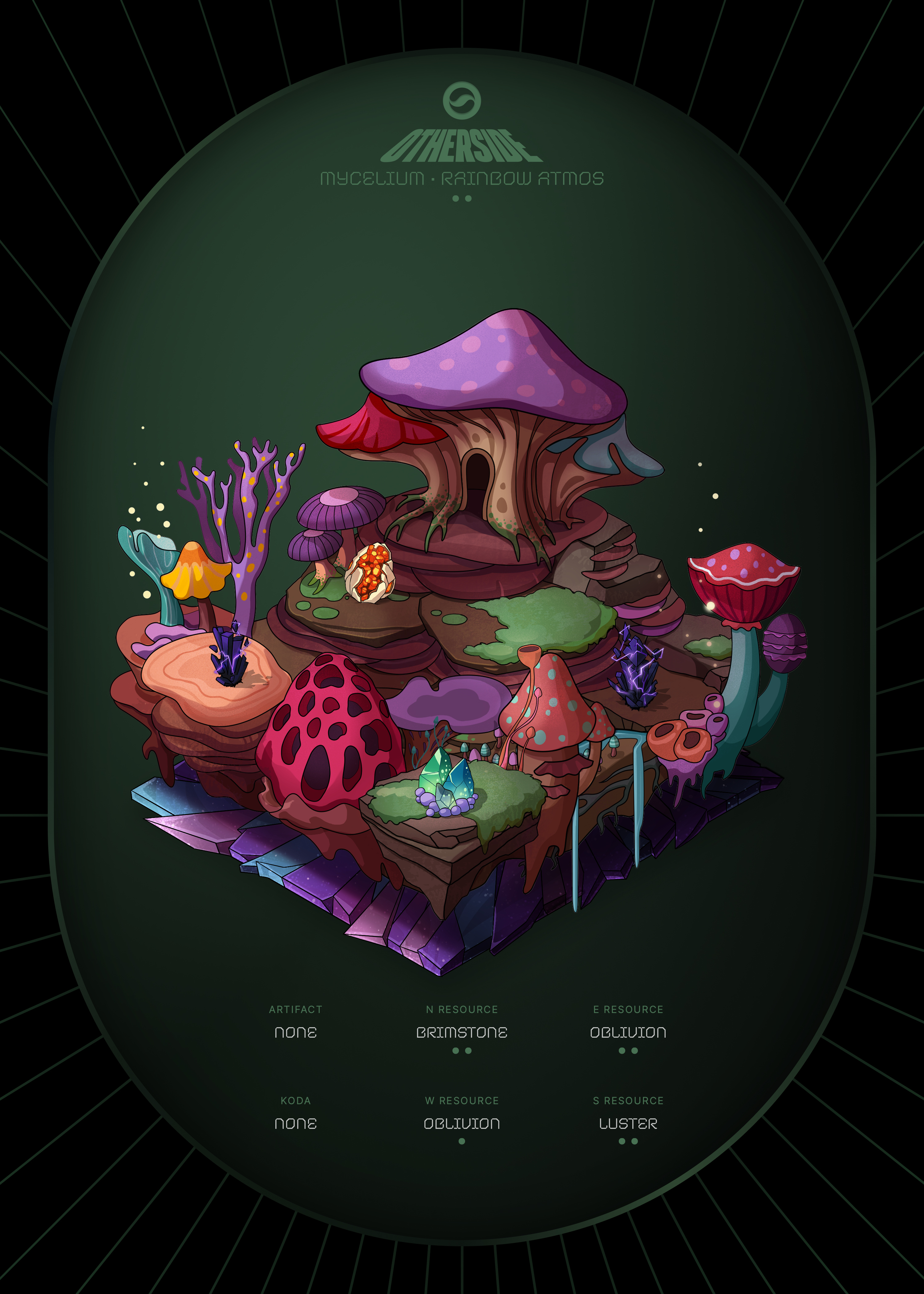 Otherdeed #66754 — Mycelium