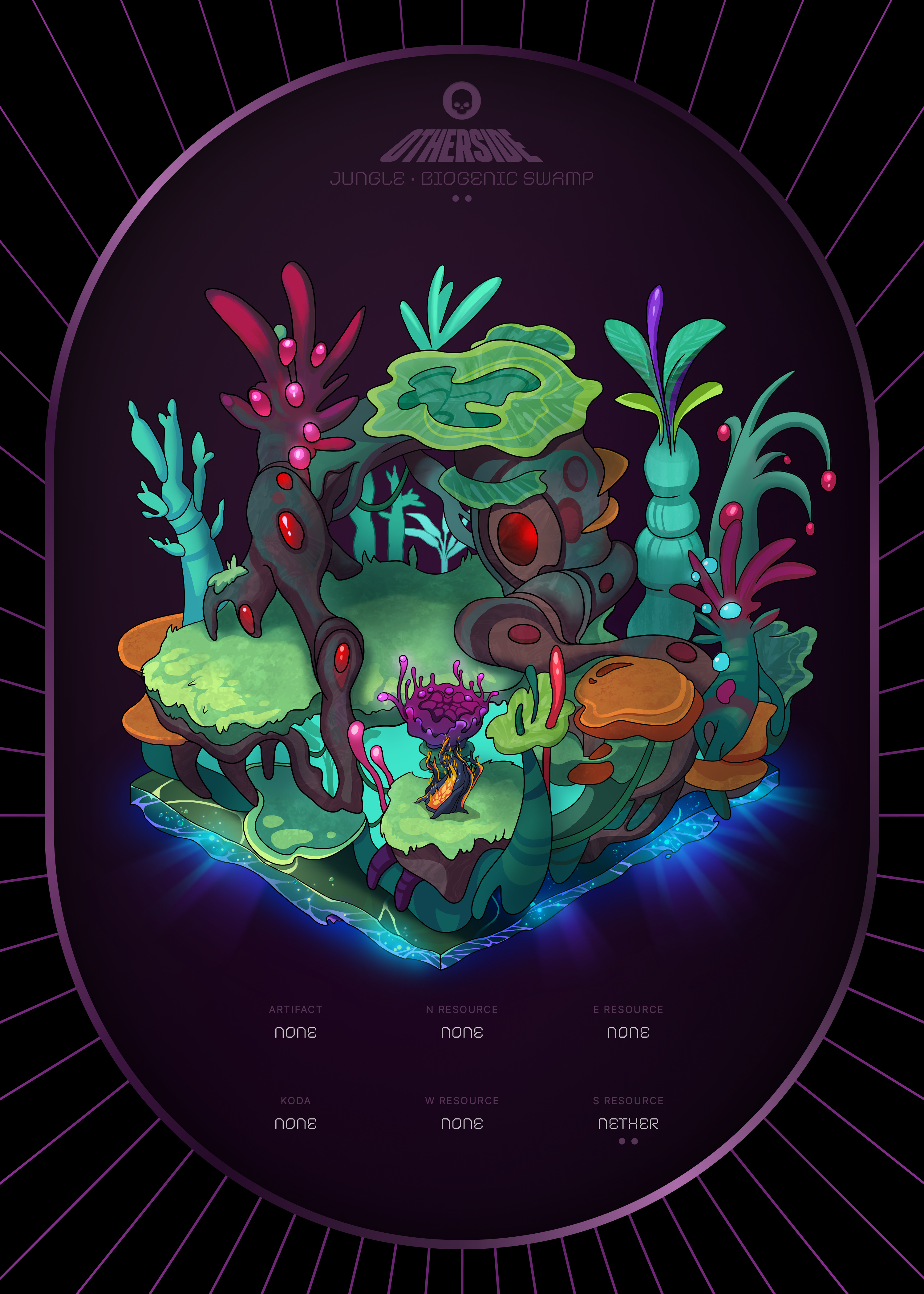 Otherdeed #7243 — Jungle
