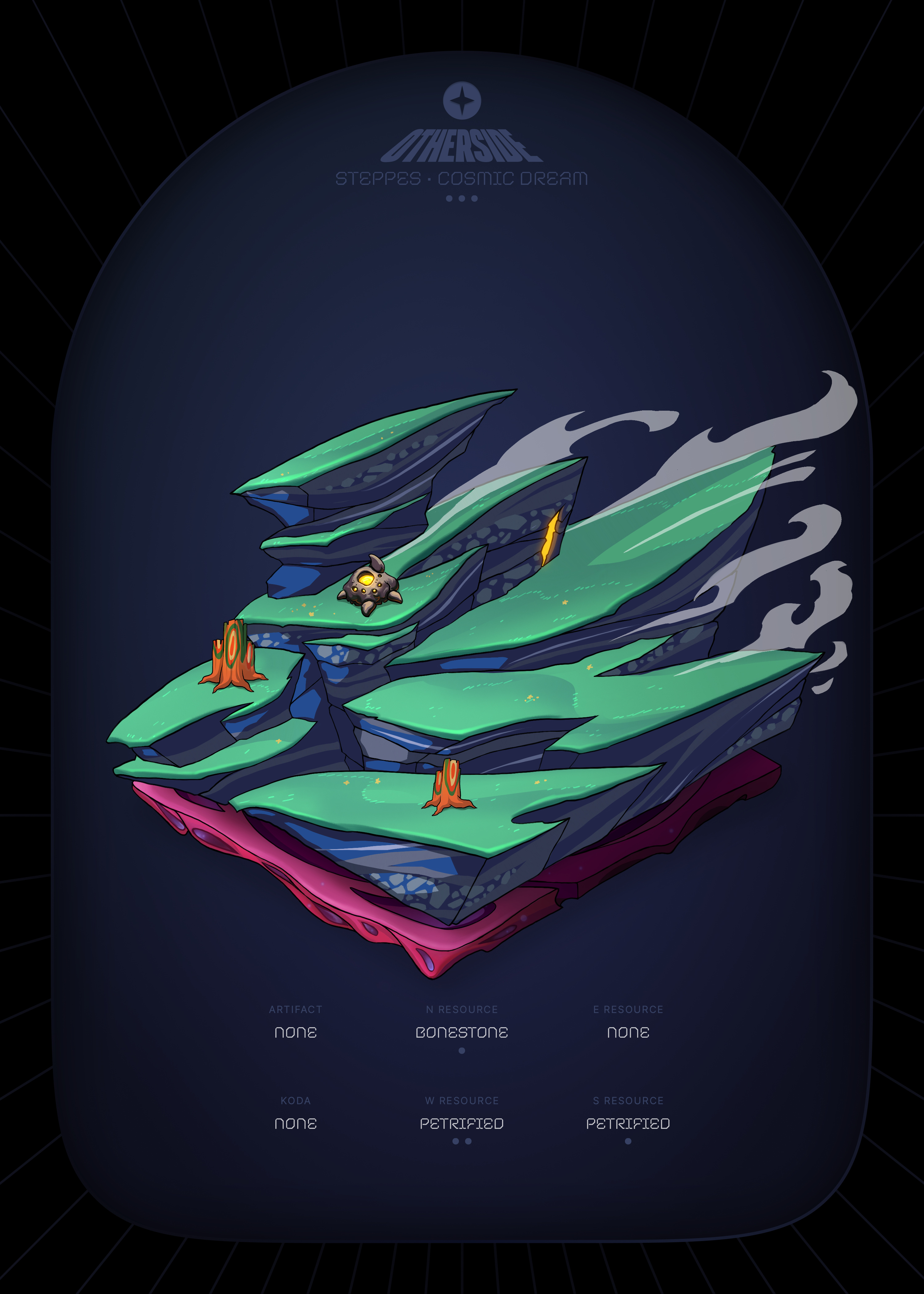 Otherdeed #91875 — Steppes
