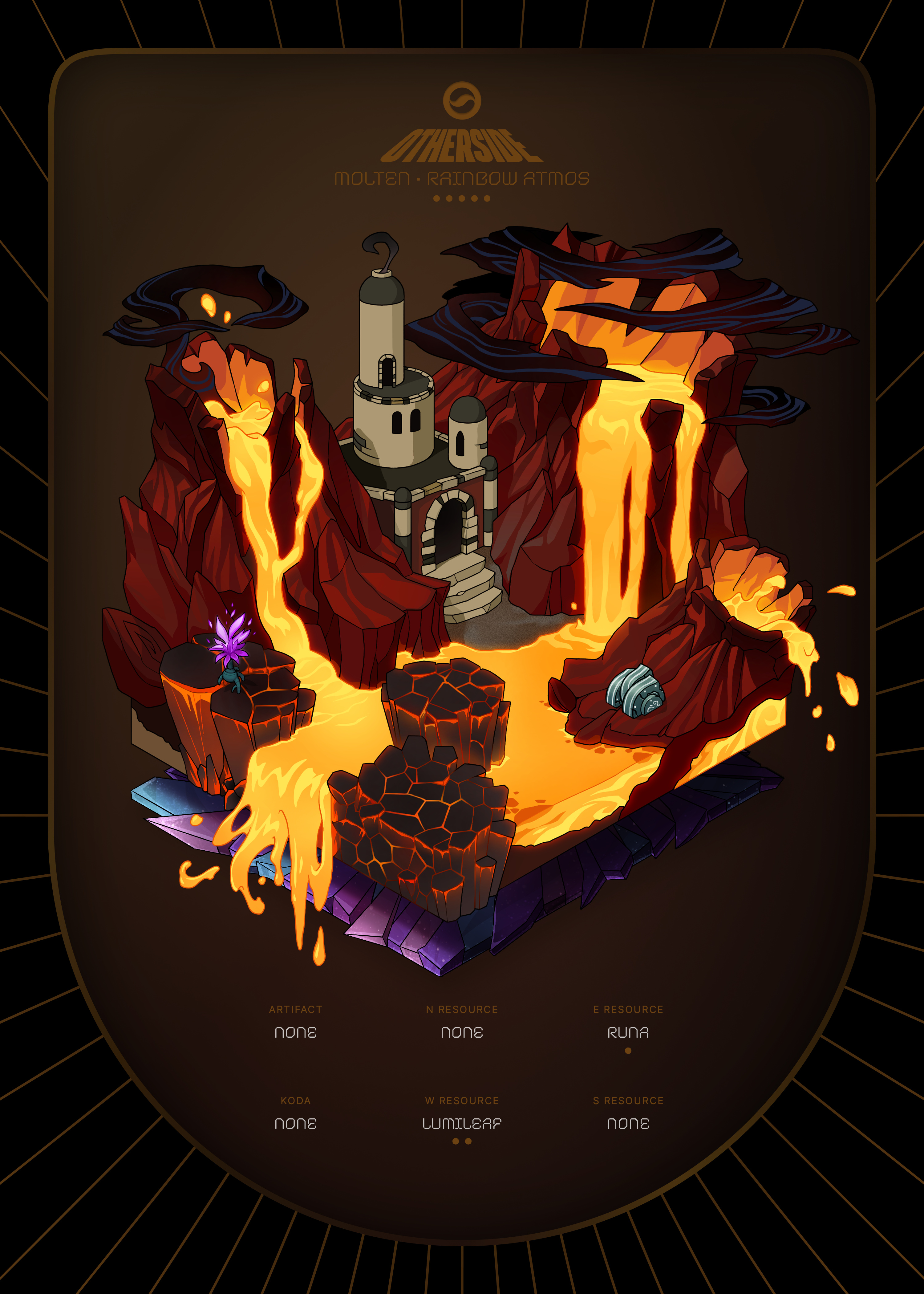 Otherdeed #75636 — Molten