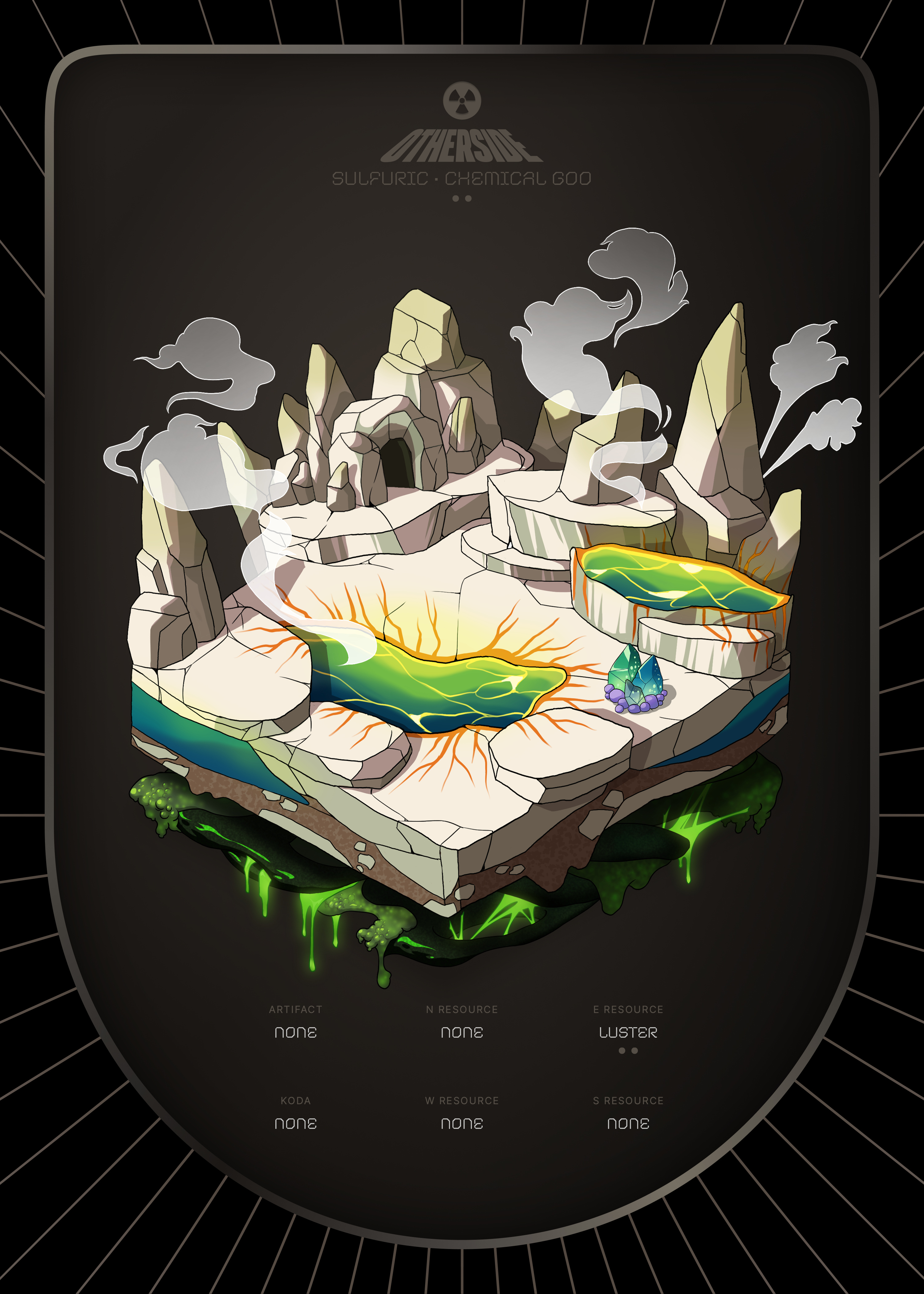 Otherdeed #14035 — Sulfuric