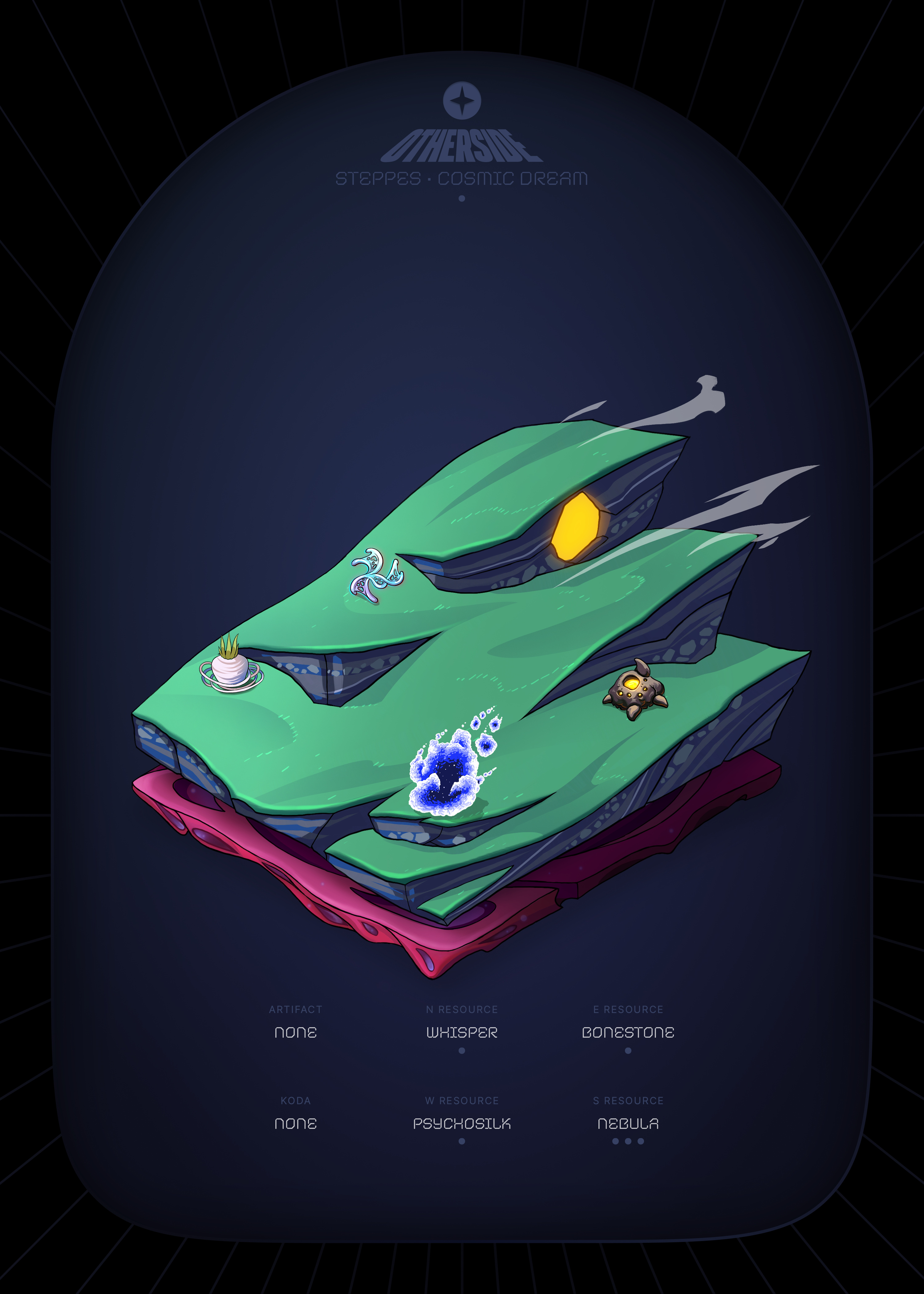 Otherdeed #32627 — Steppes