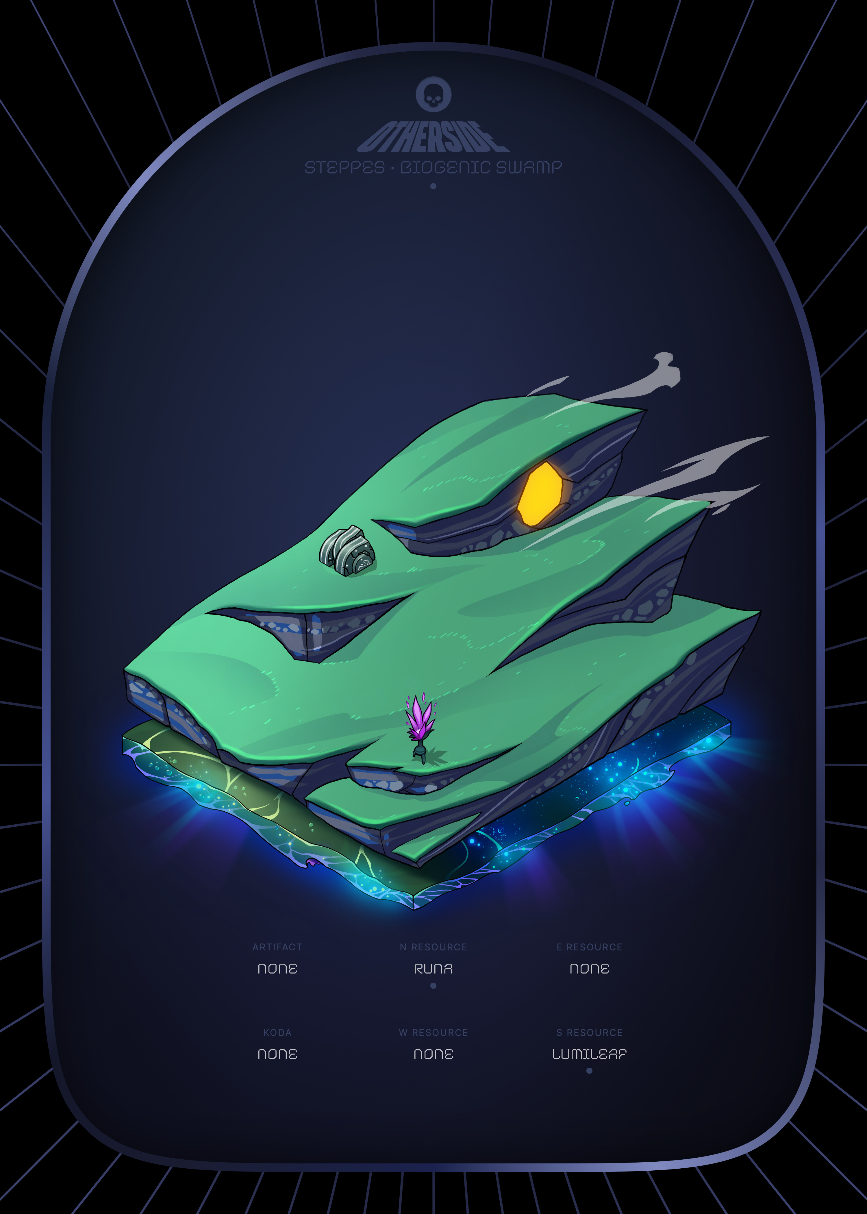 Otherdeed #9540 — Steppes