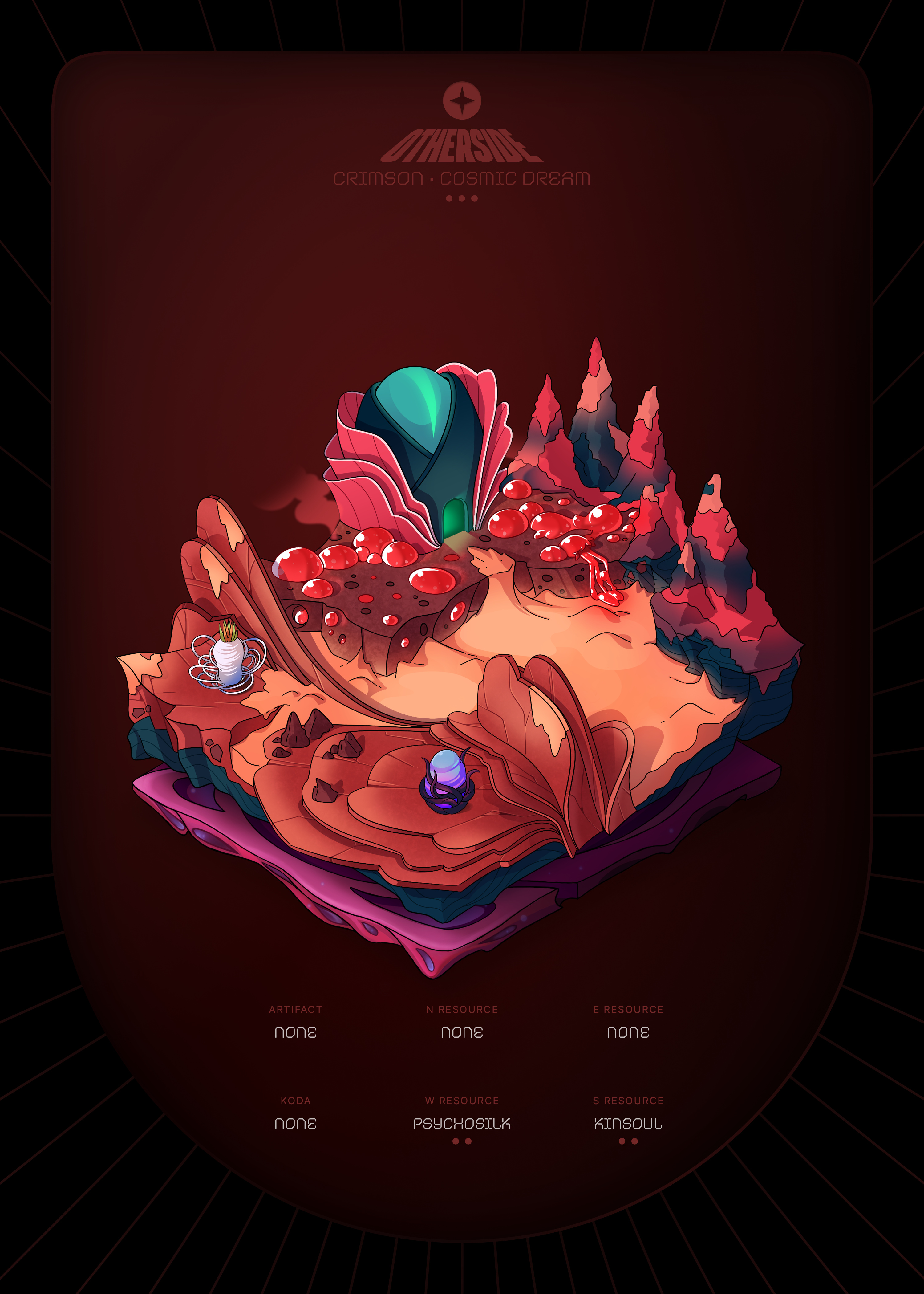 Otherdeed #88864 — Crimson
