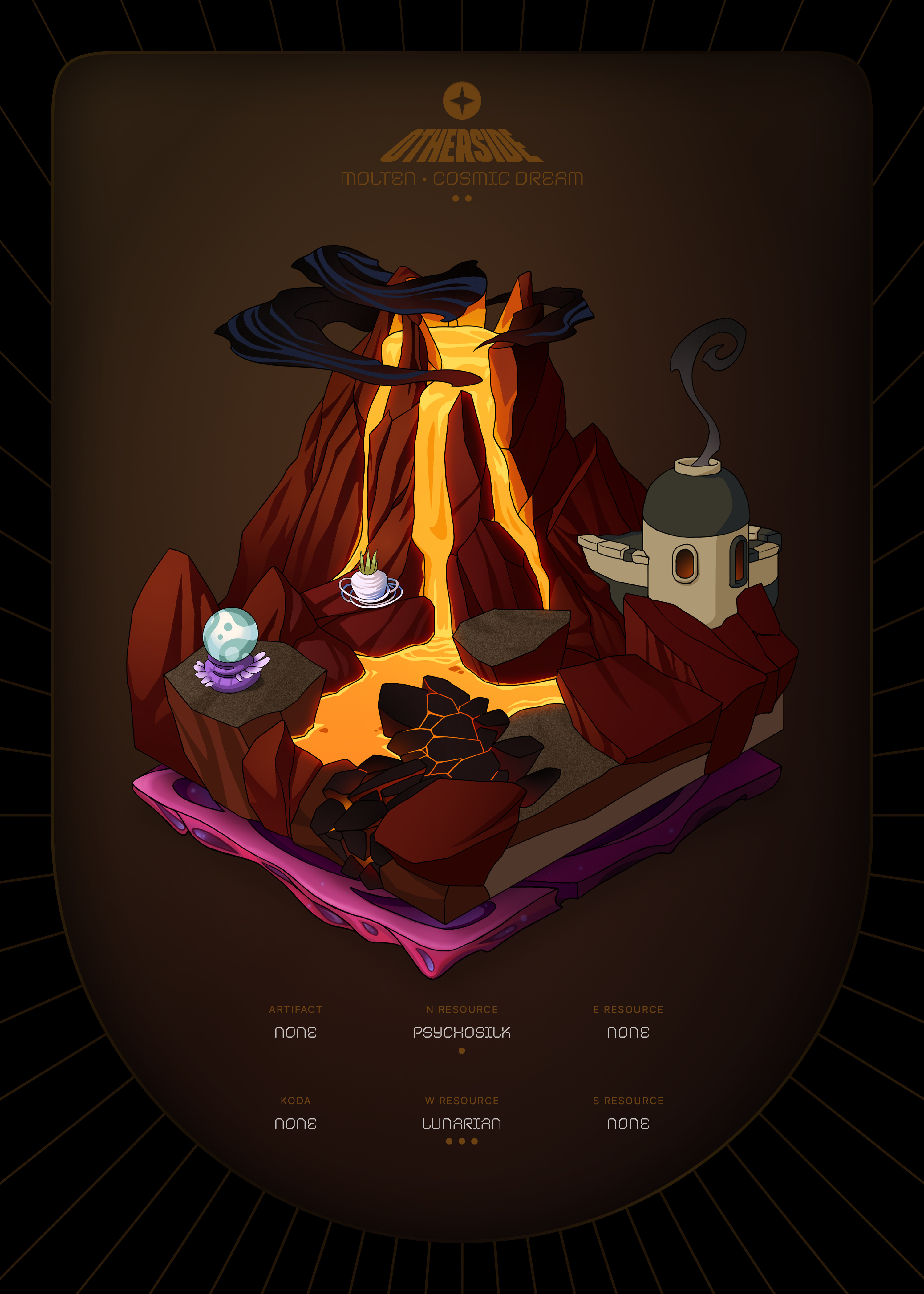 Otherdeed #90247 — Molten