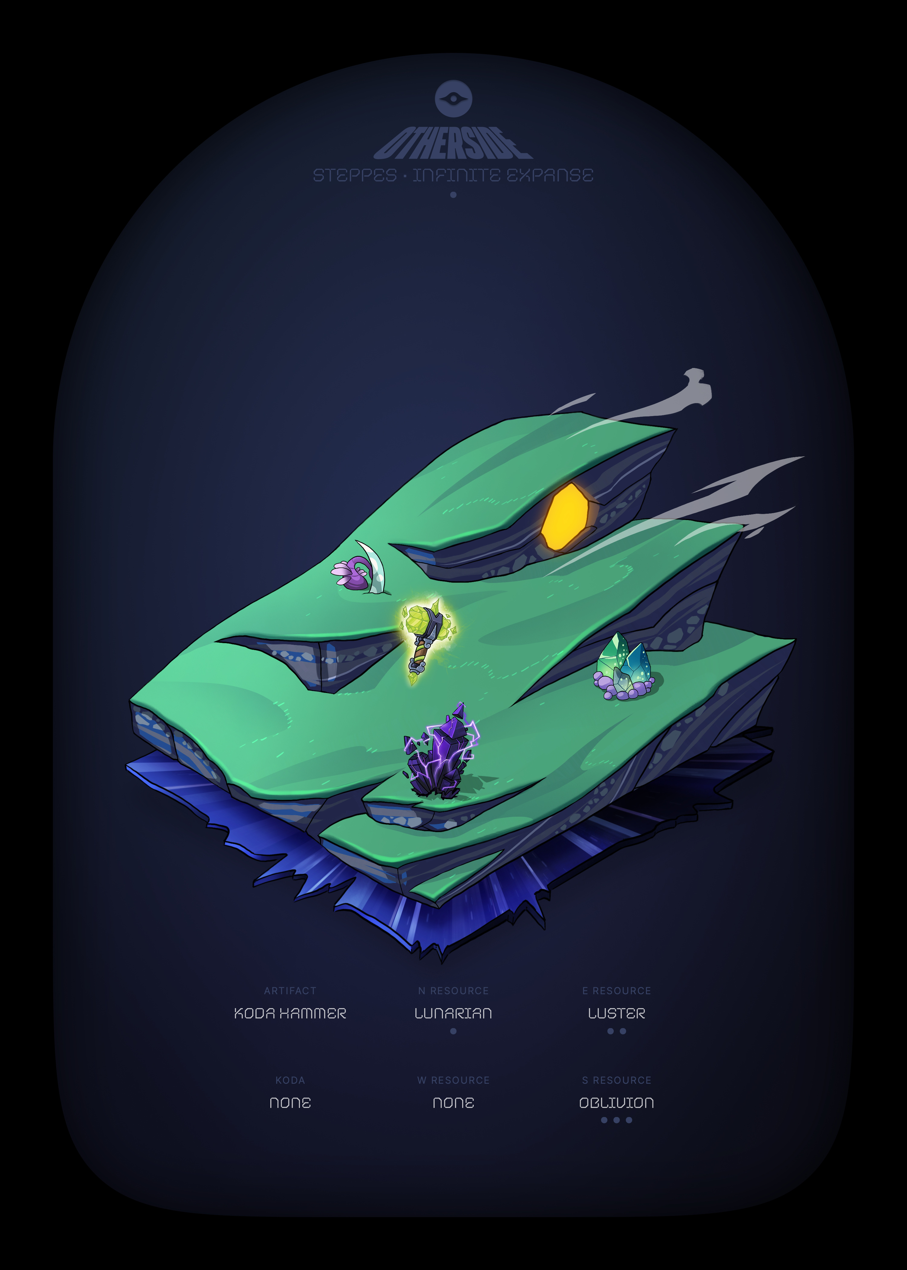 Otherdeed #40023 — Steppes