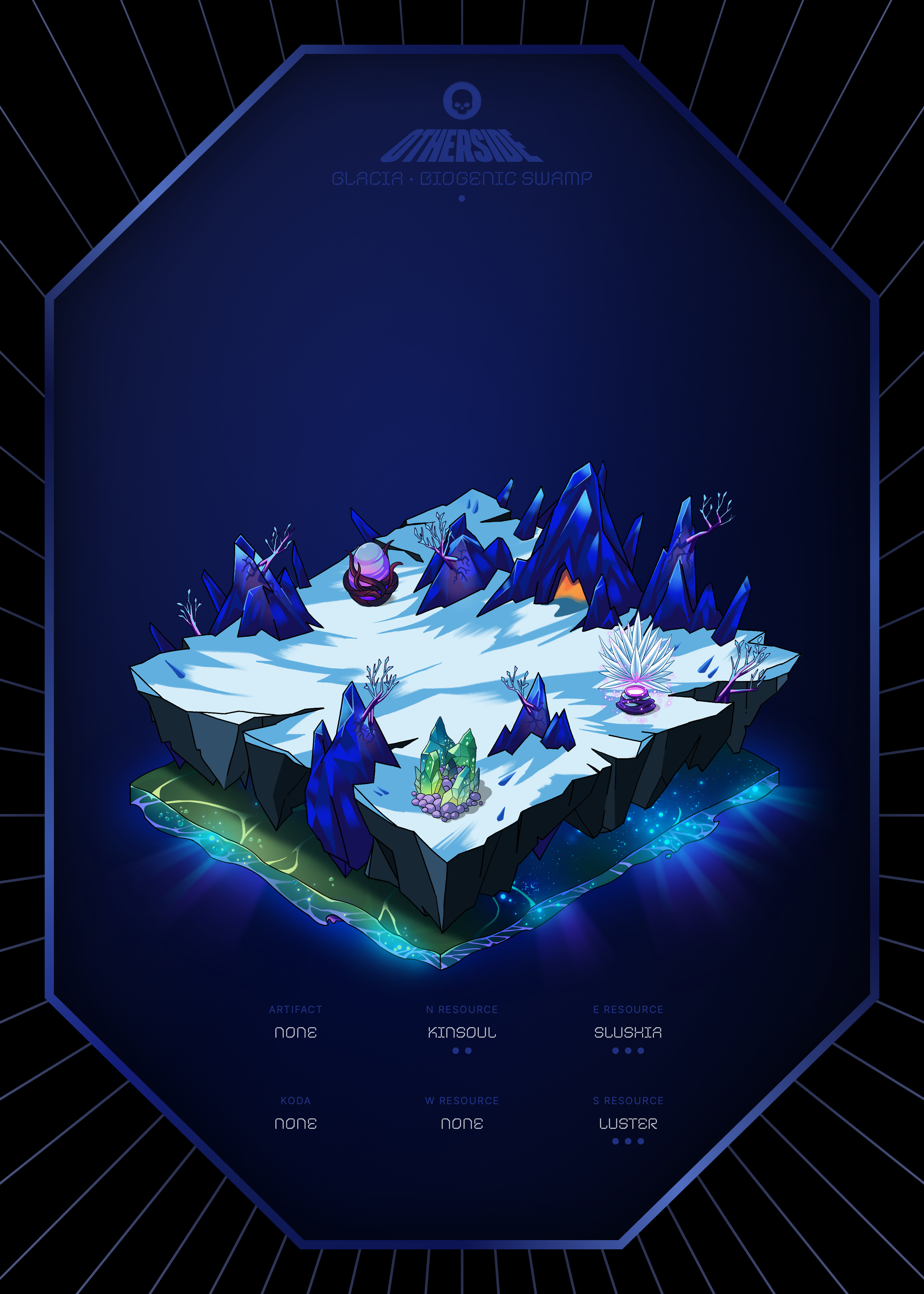 Otherdeed #8583 — Glacia