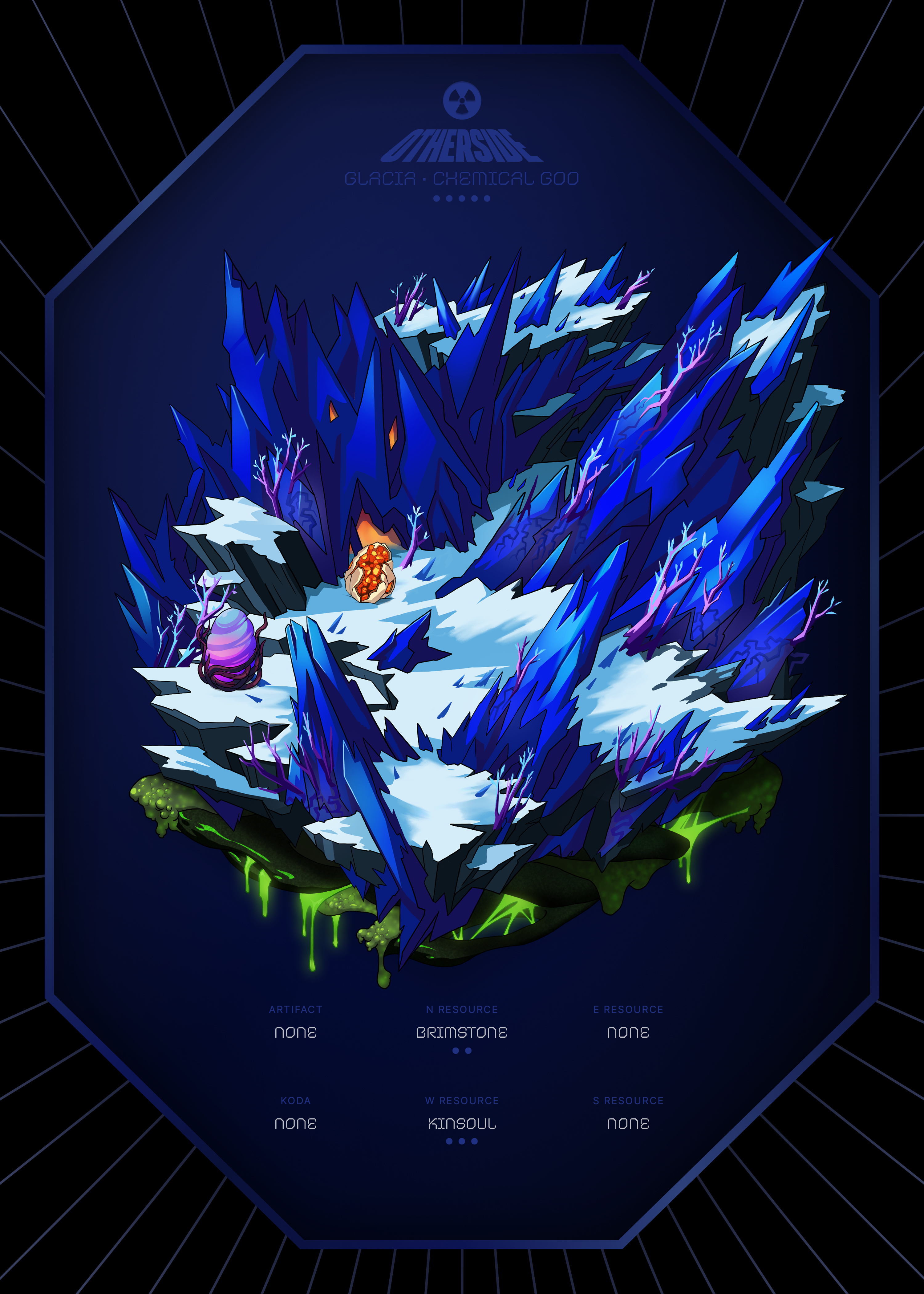 Otherdeed #24659 — Glacia