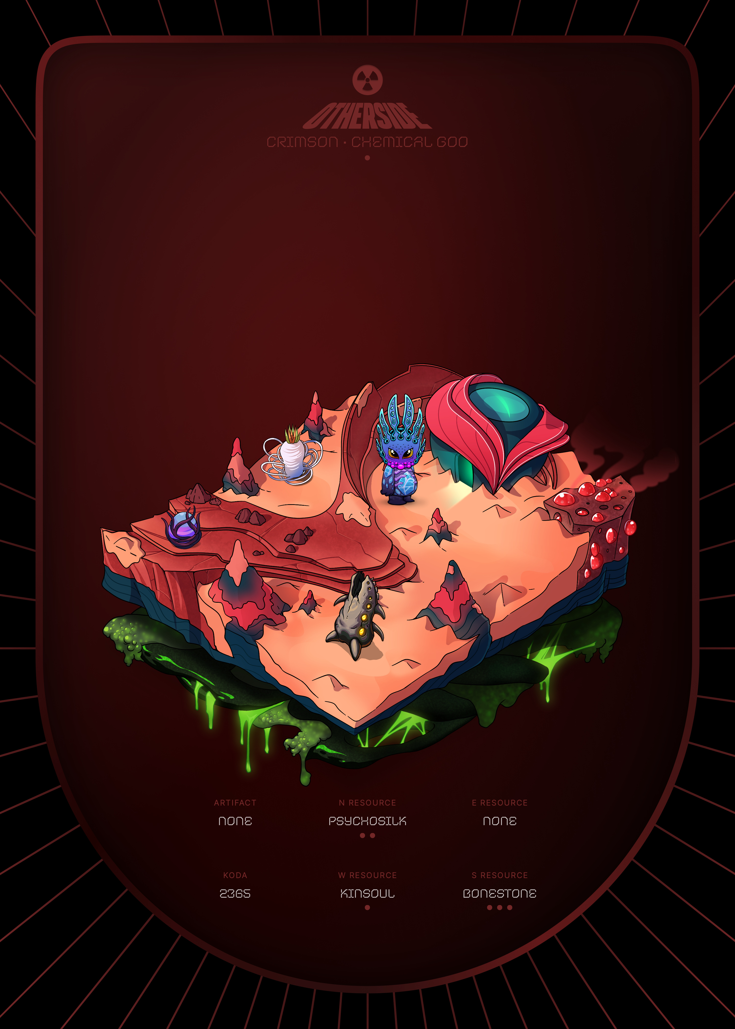Otherdeed #26089 — Crimson