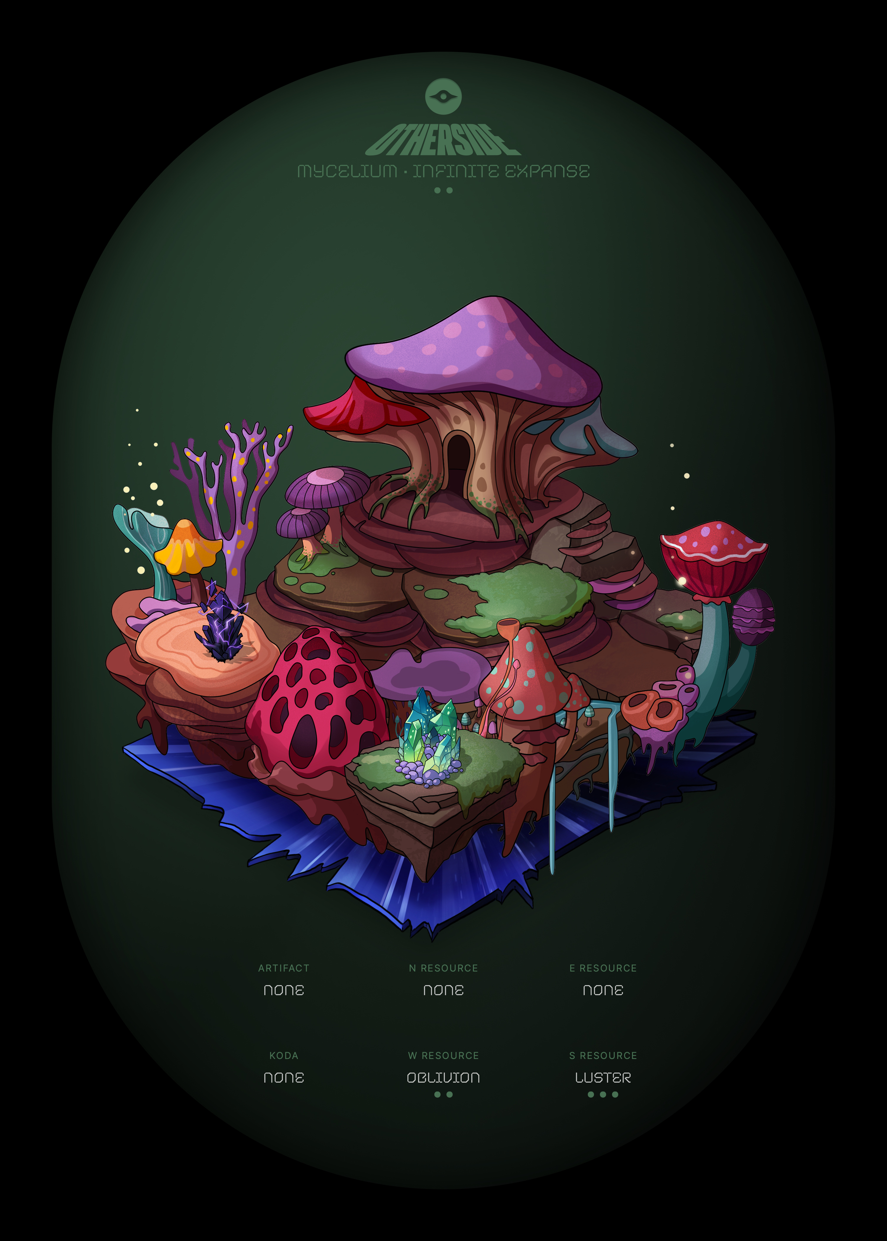 Otherdeed #63714 — Mycelium