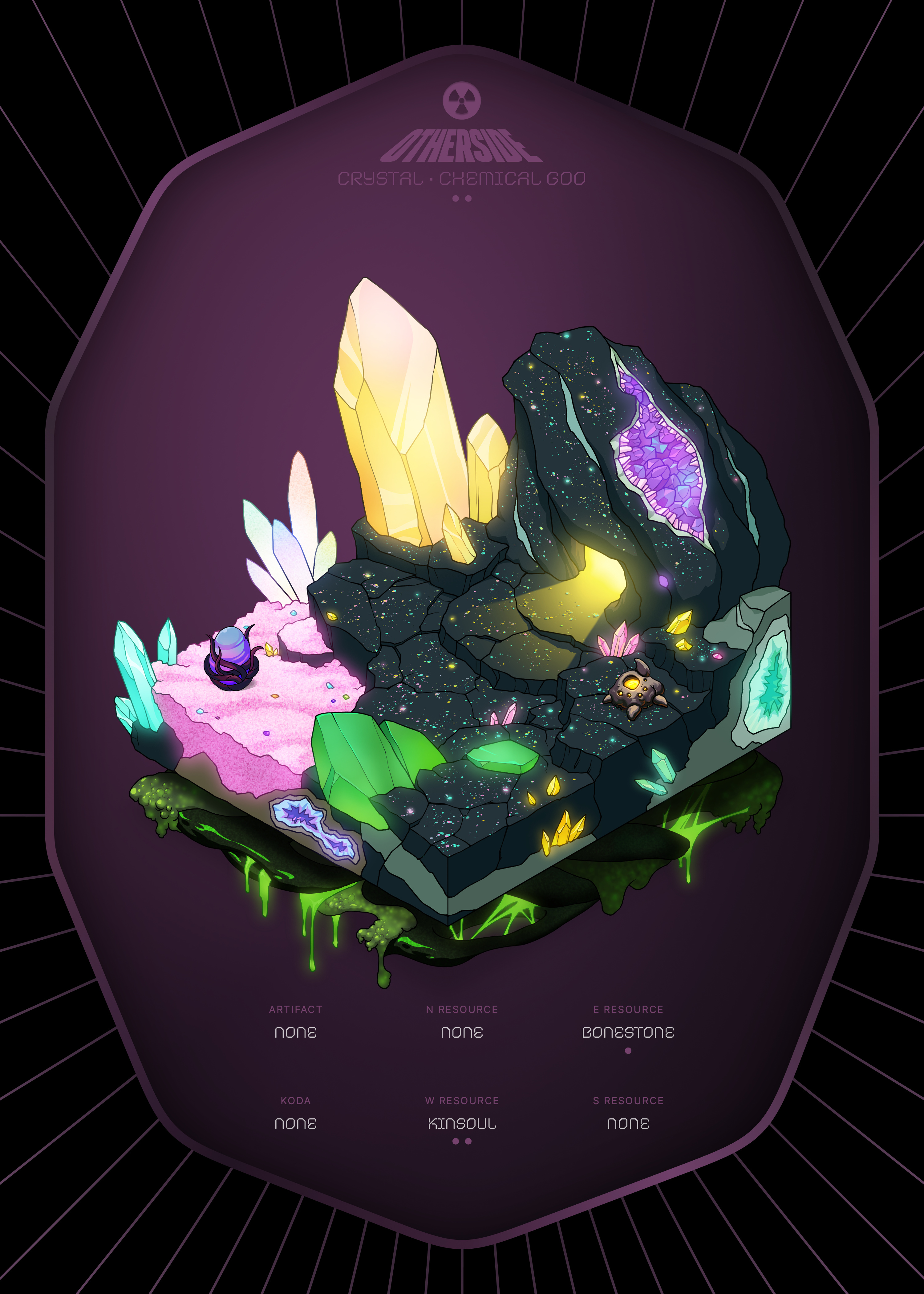 Otherdeed #12262 — Crystal