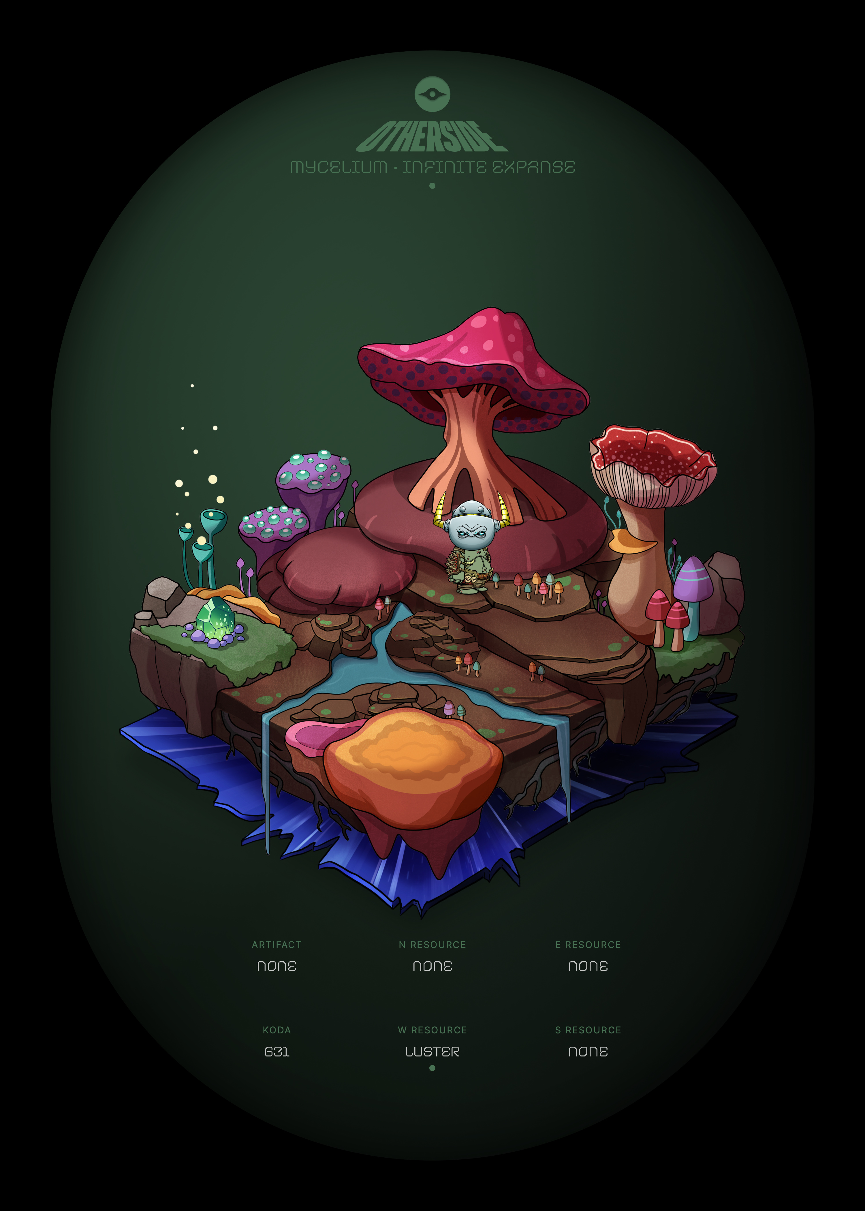 Otherdeed #63263 — Mycelium