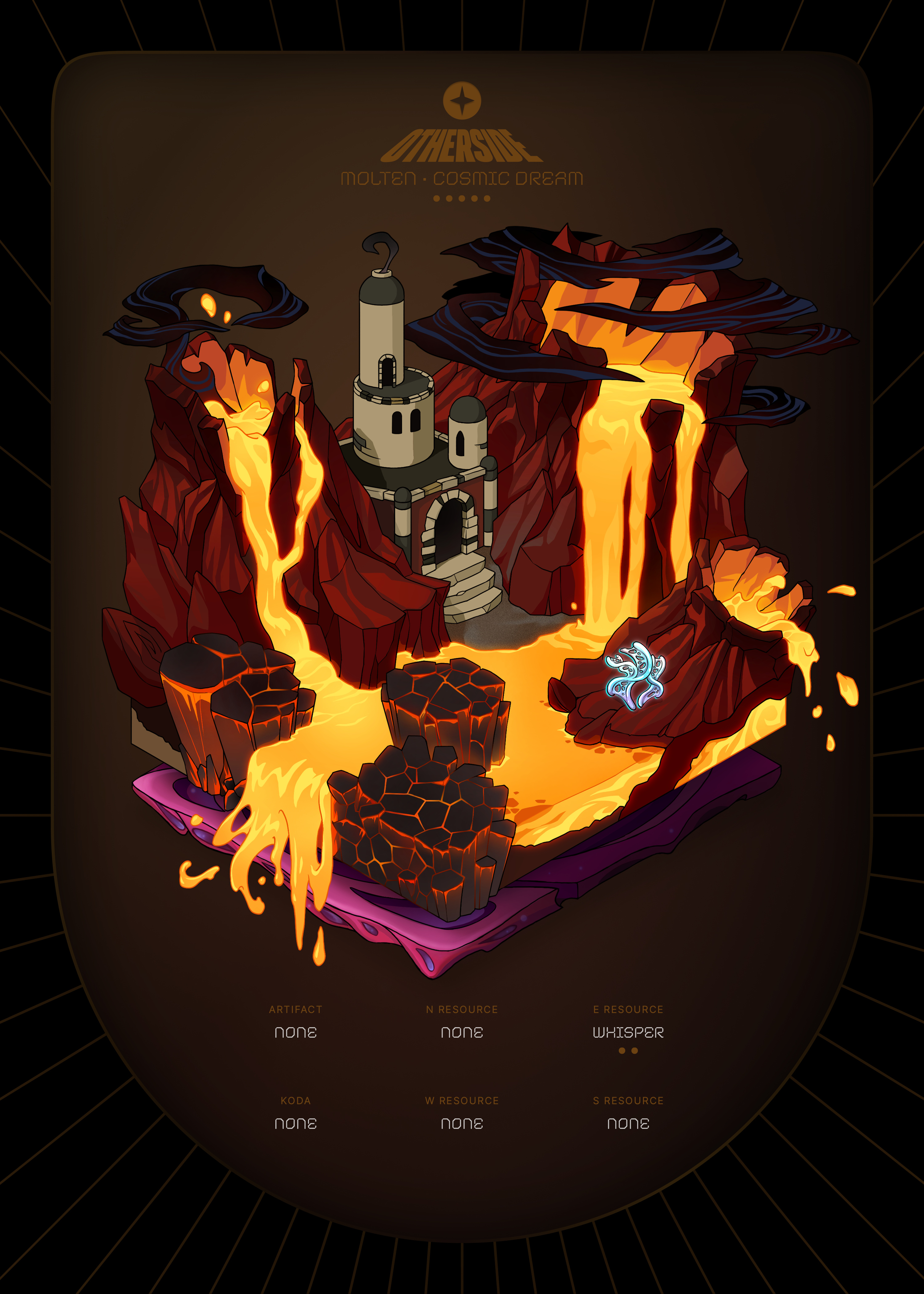 Otherdeed #93507 — Molten