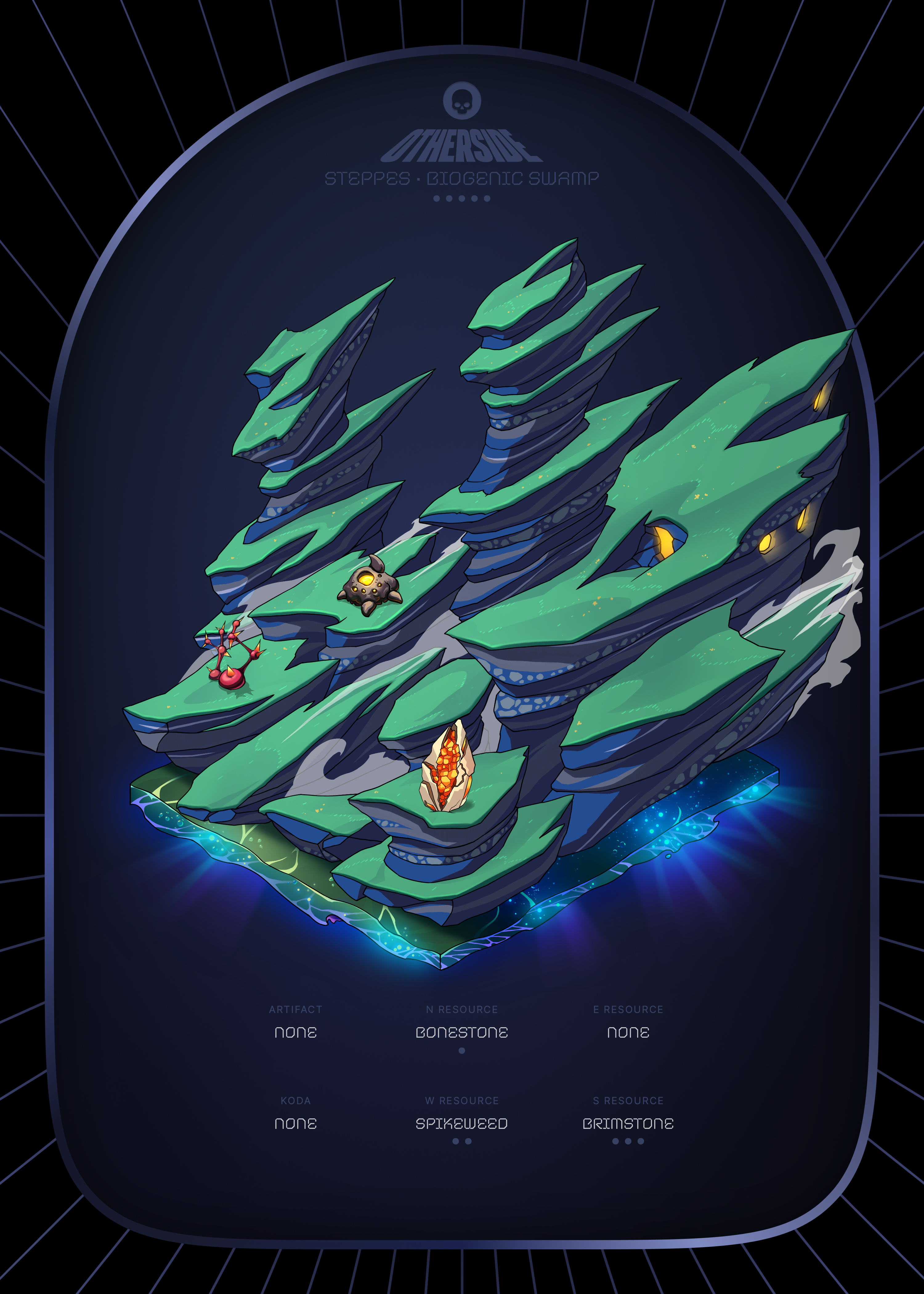 Otherdeed #7144 — Steppes