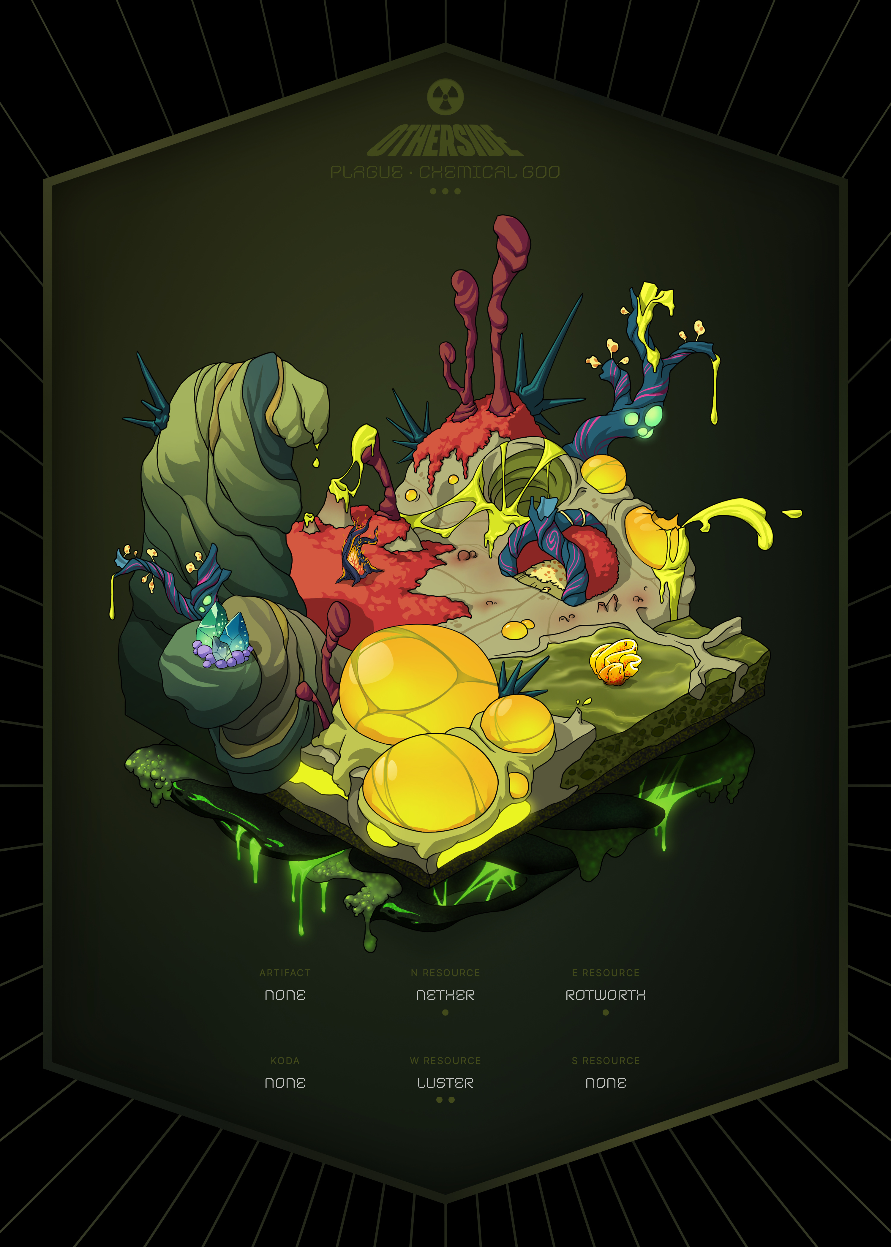 Otherdeed #16651 — Plague