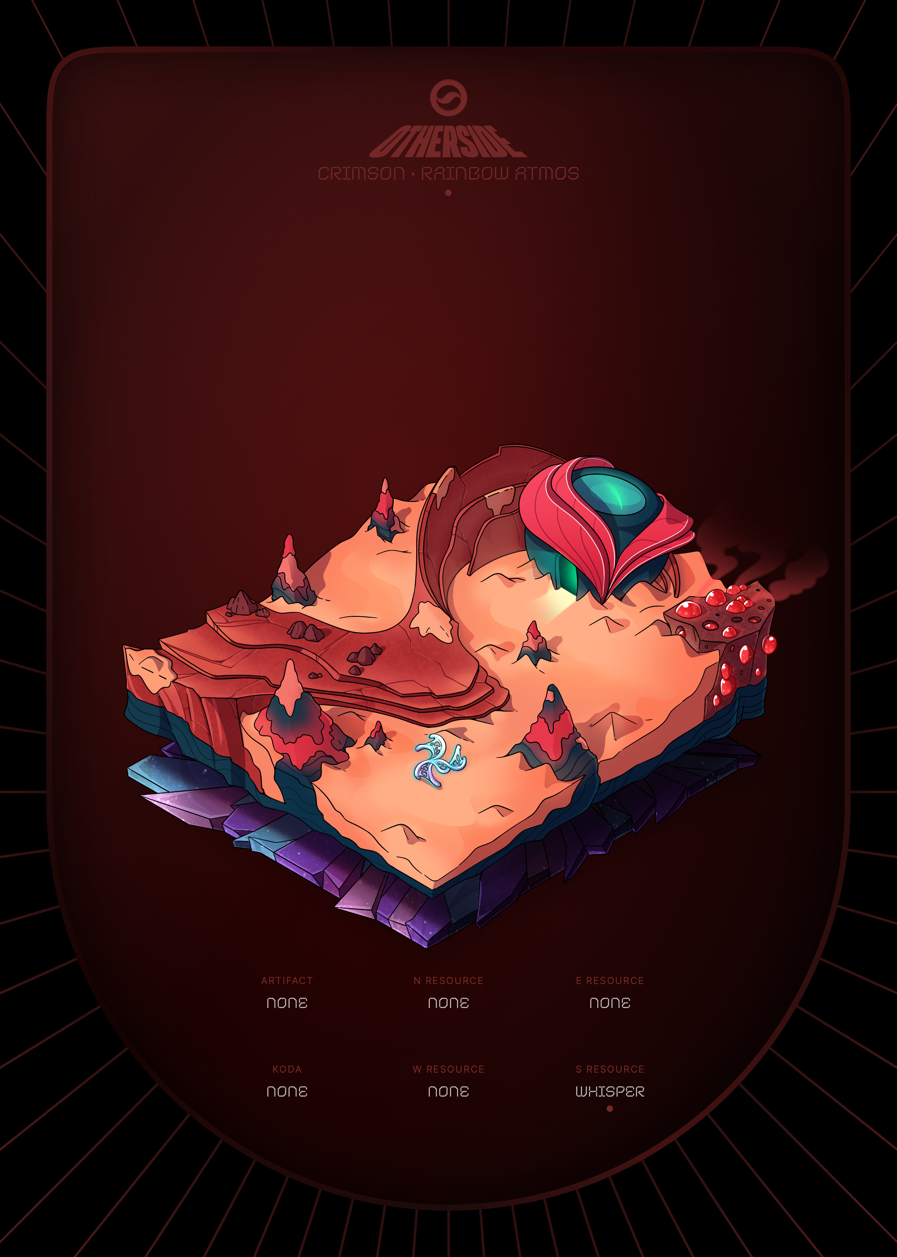 Otherdeed #74725 — Crimson