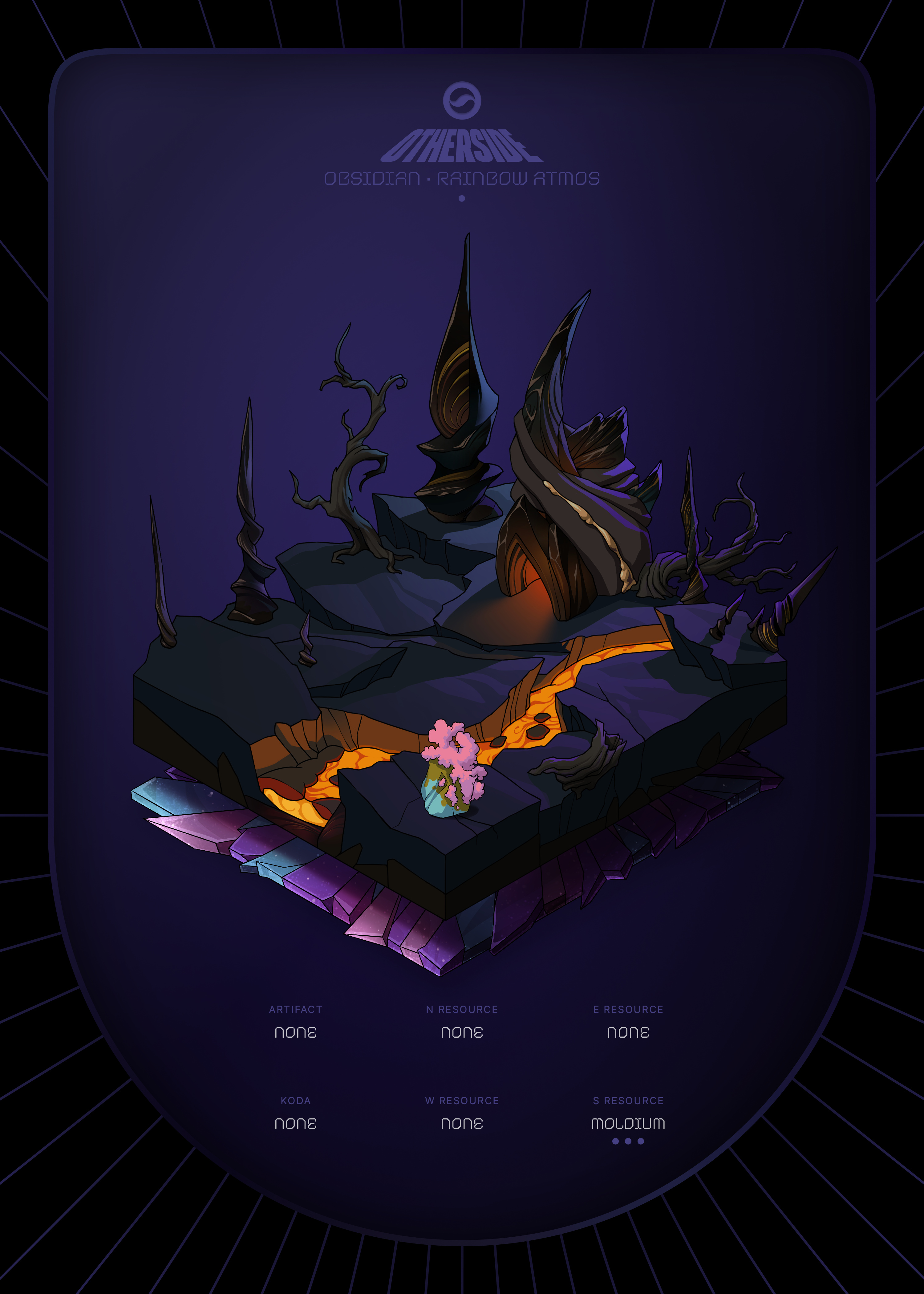 Otherdeed #83301 — Obsidian