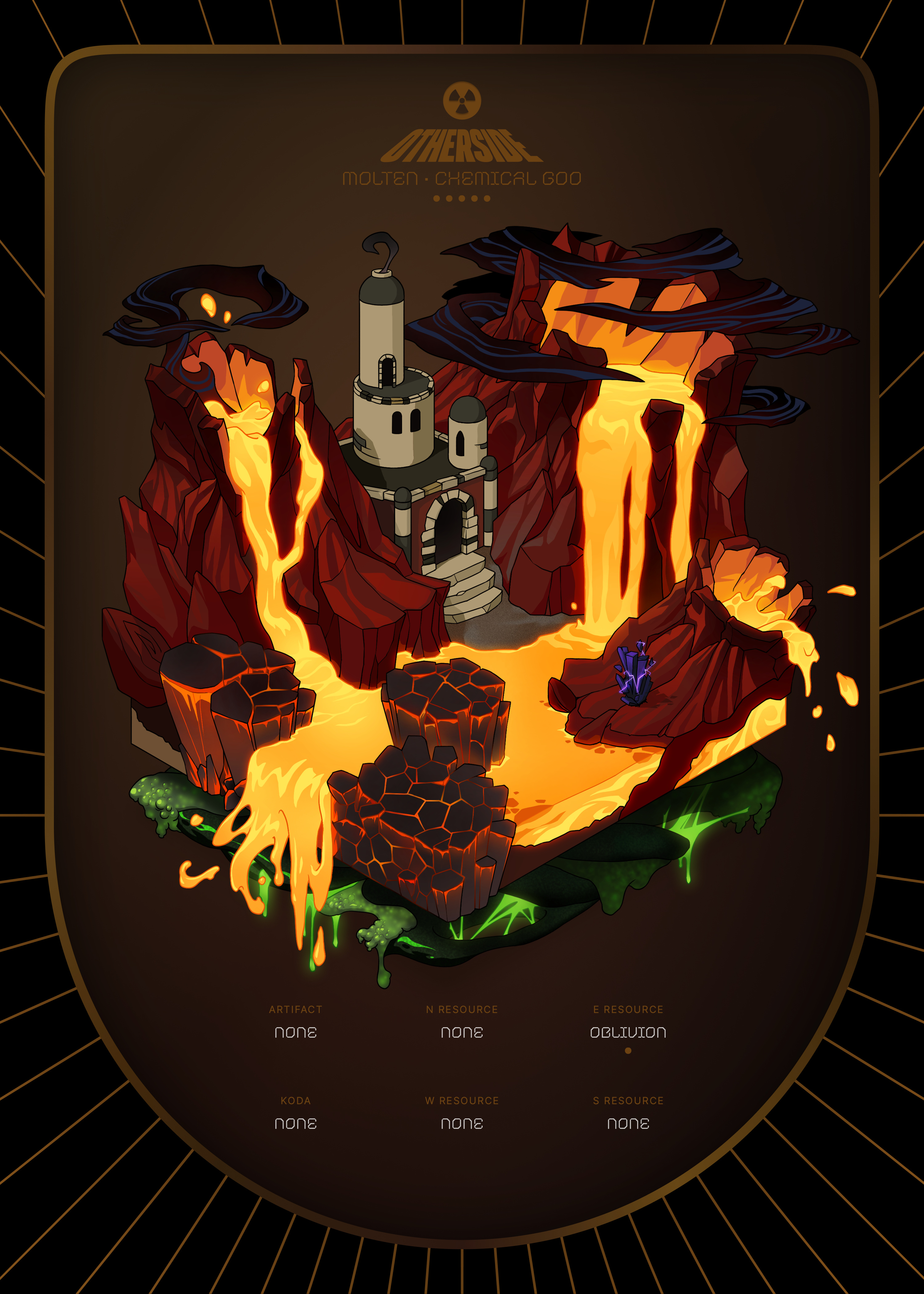 Otherdeed #16386 — Molten