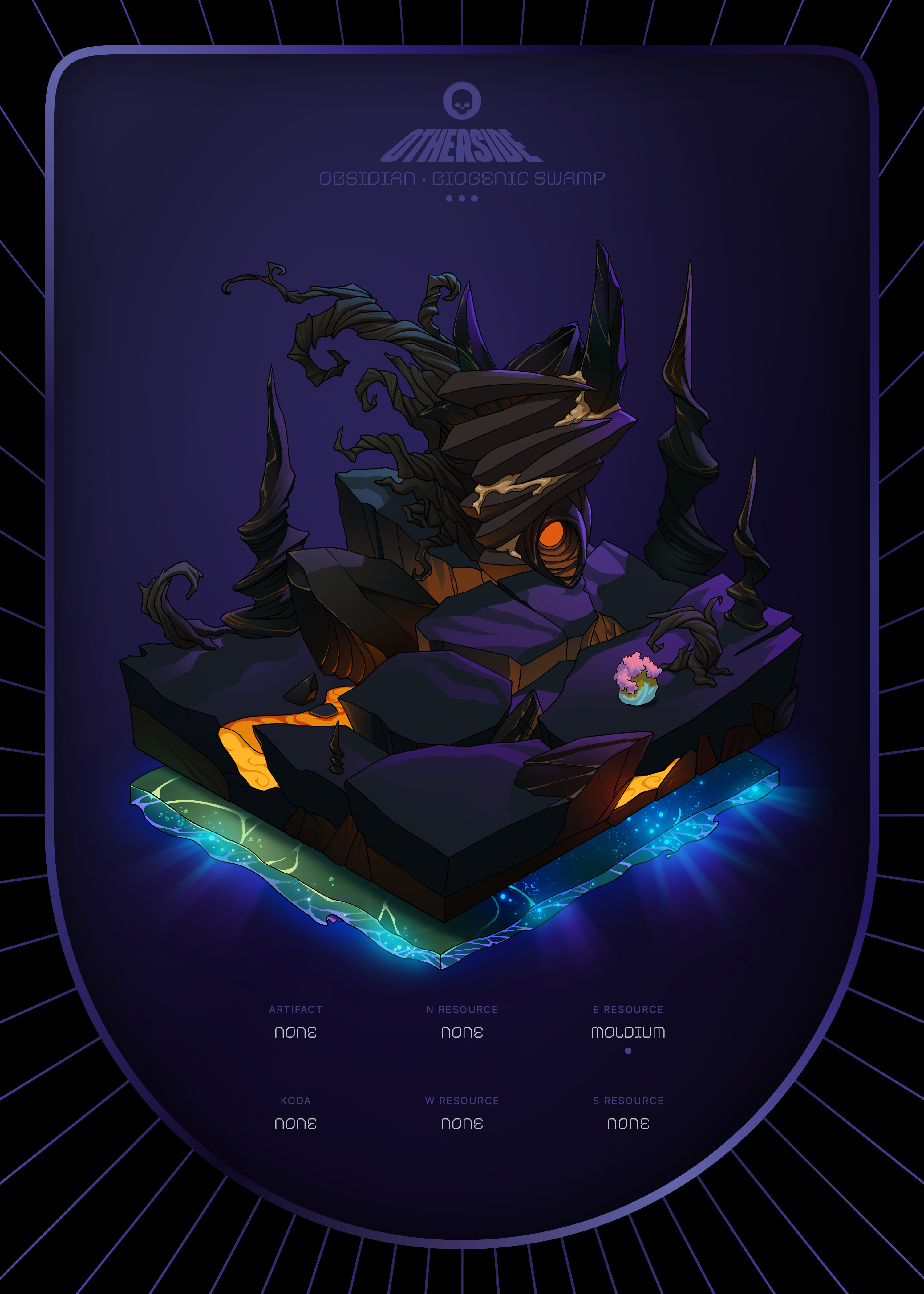 Otherdeed #2067 — Obsidian