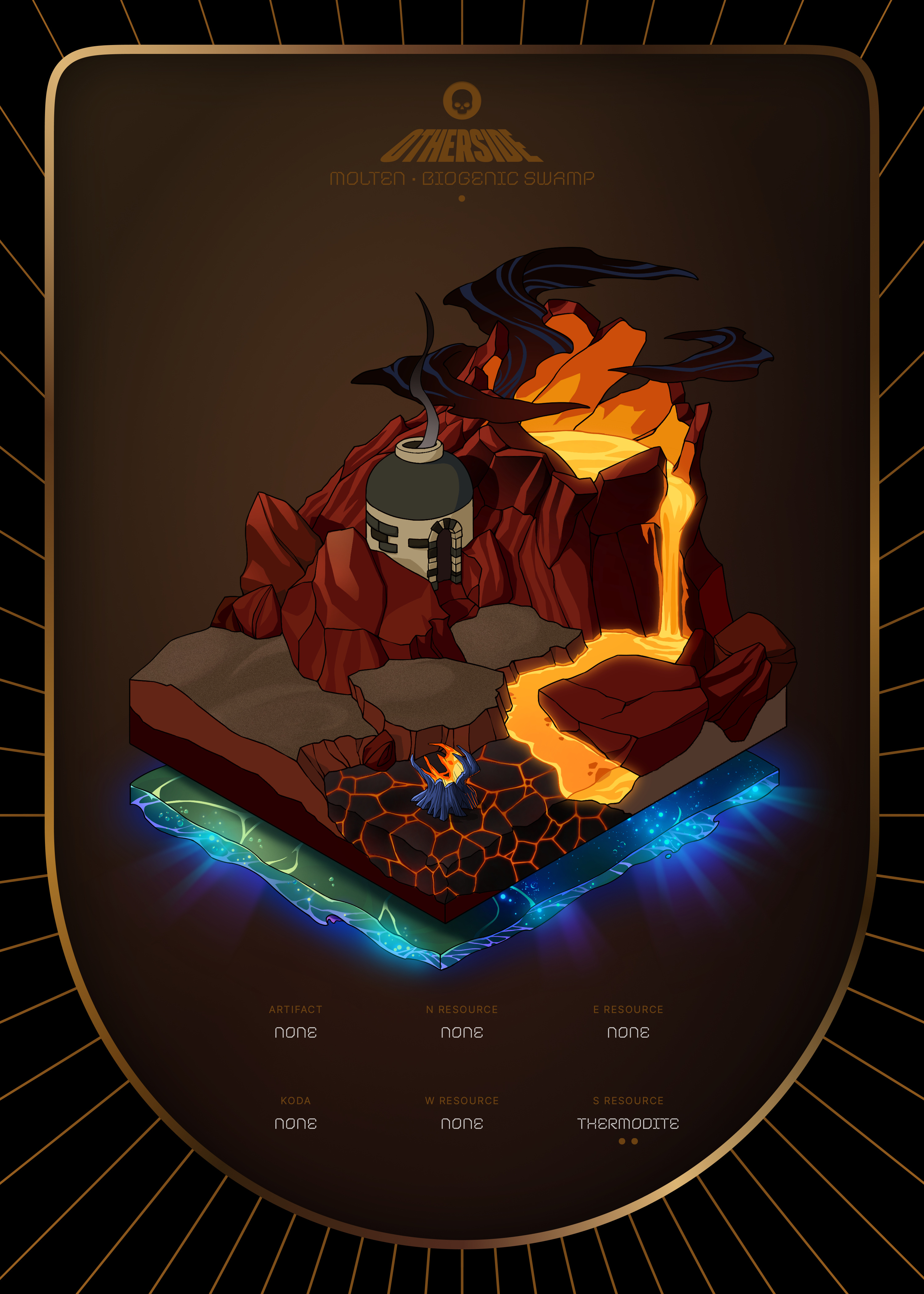Otherdeed #976 — Molten