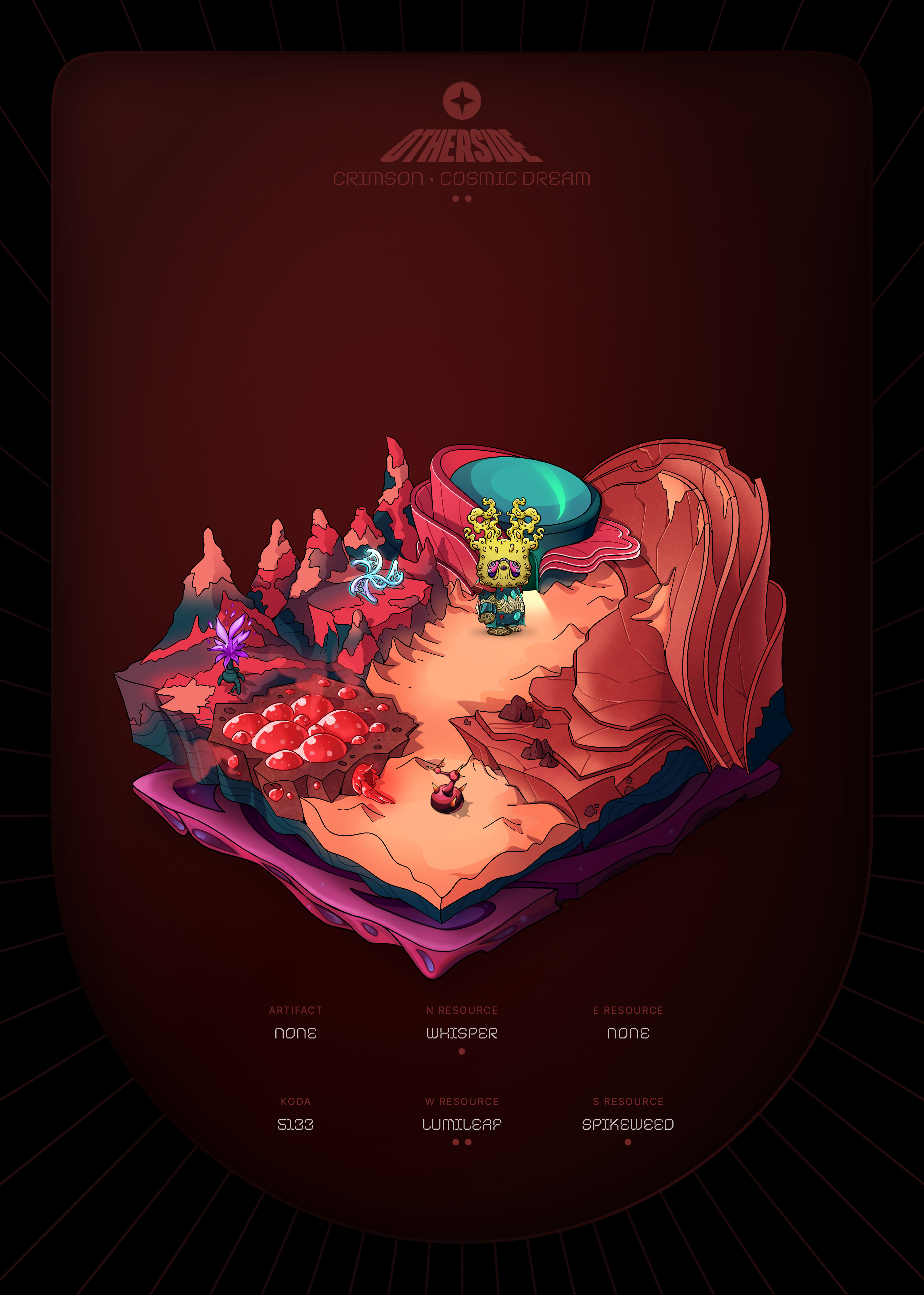 Otherdeed #95677 — Crimson