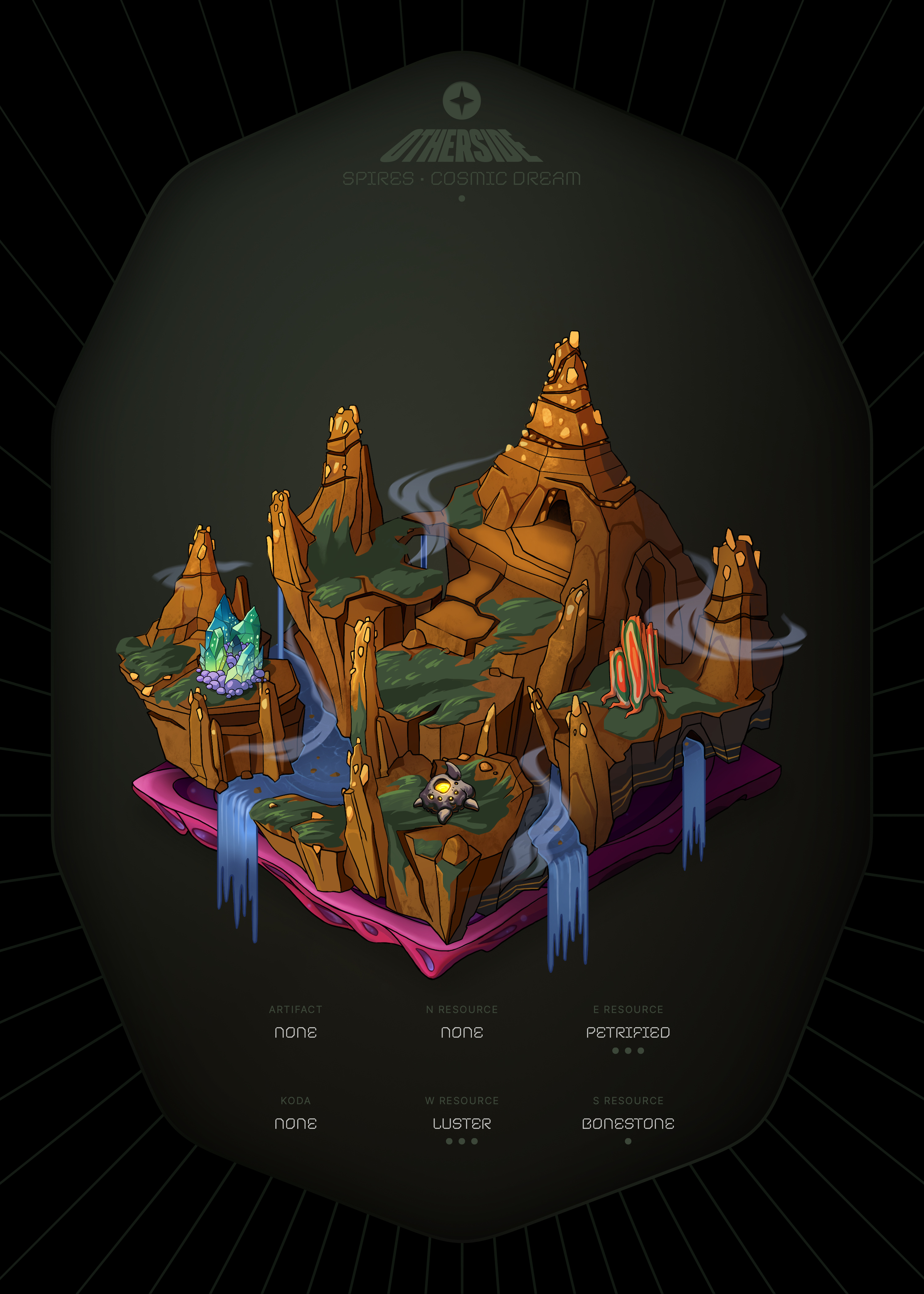 Otherdeed #30340 — Spires