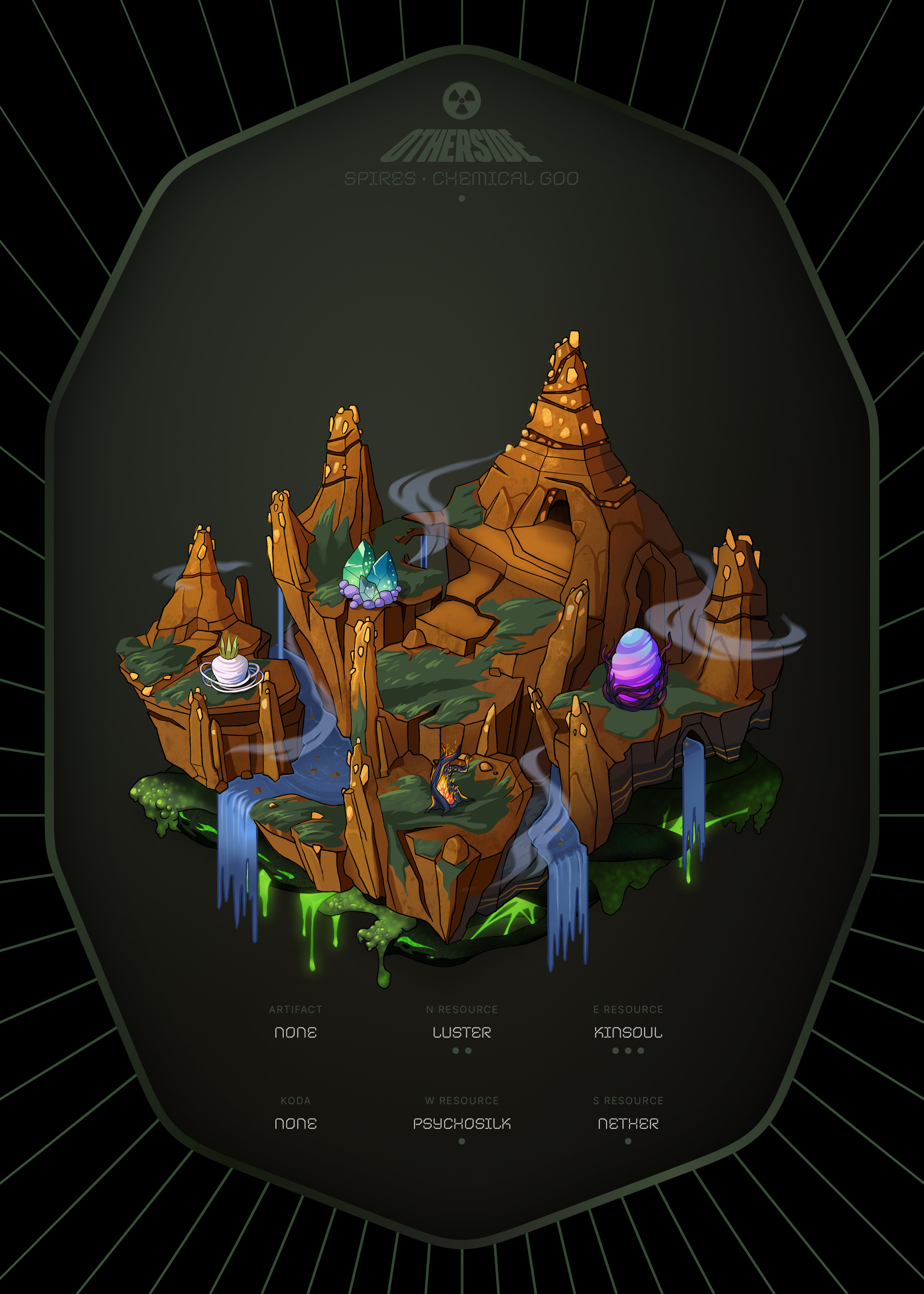 Otherdeed #11876 — Spires