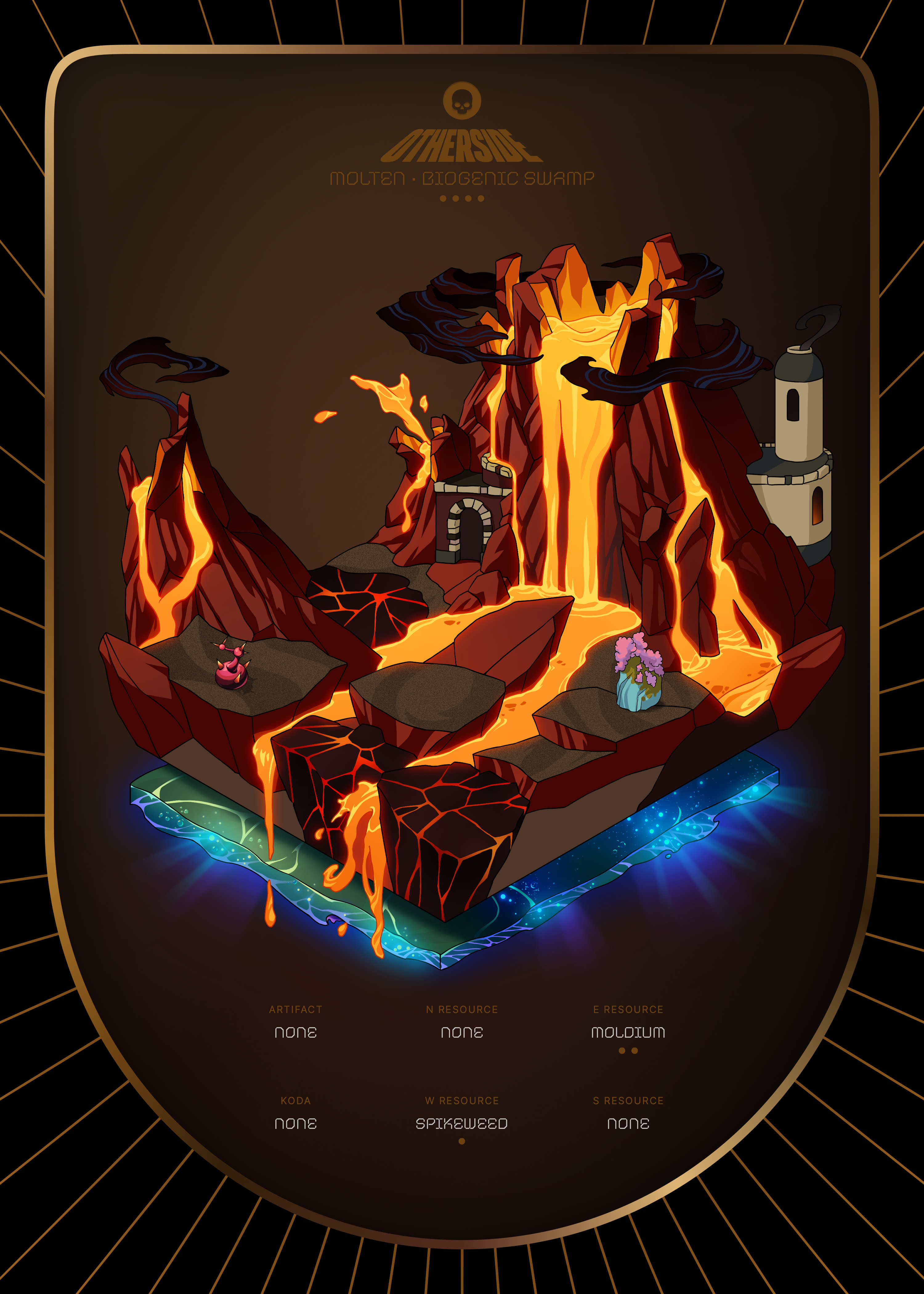 Otherdeed #5193 — Molten