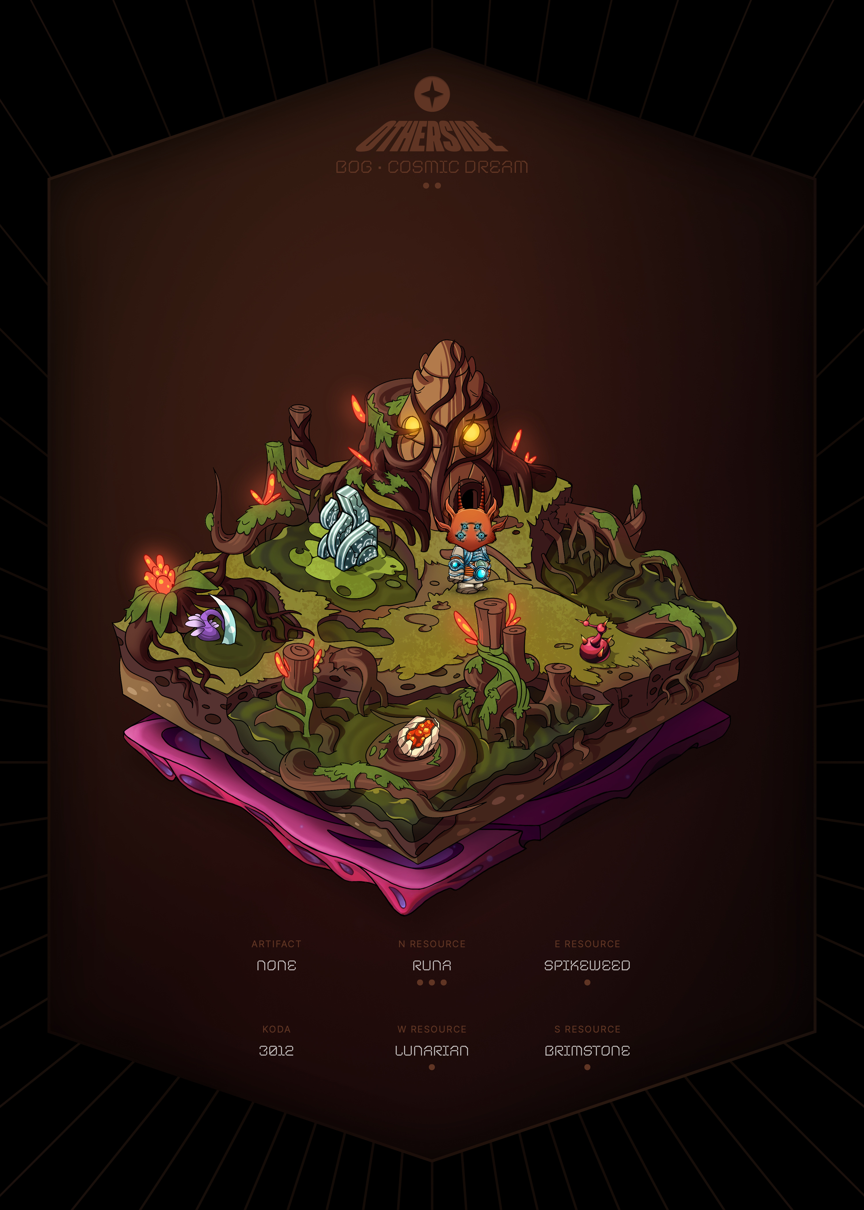 Otherdeed #32737 — Bog