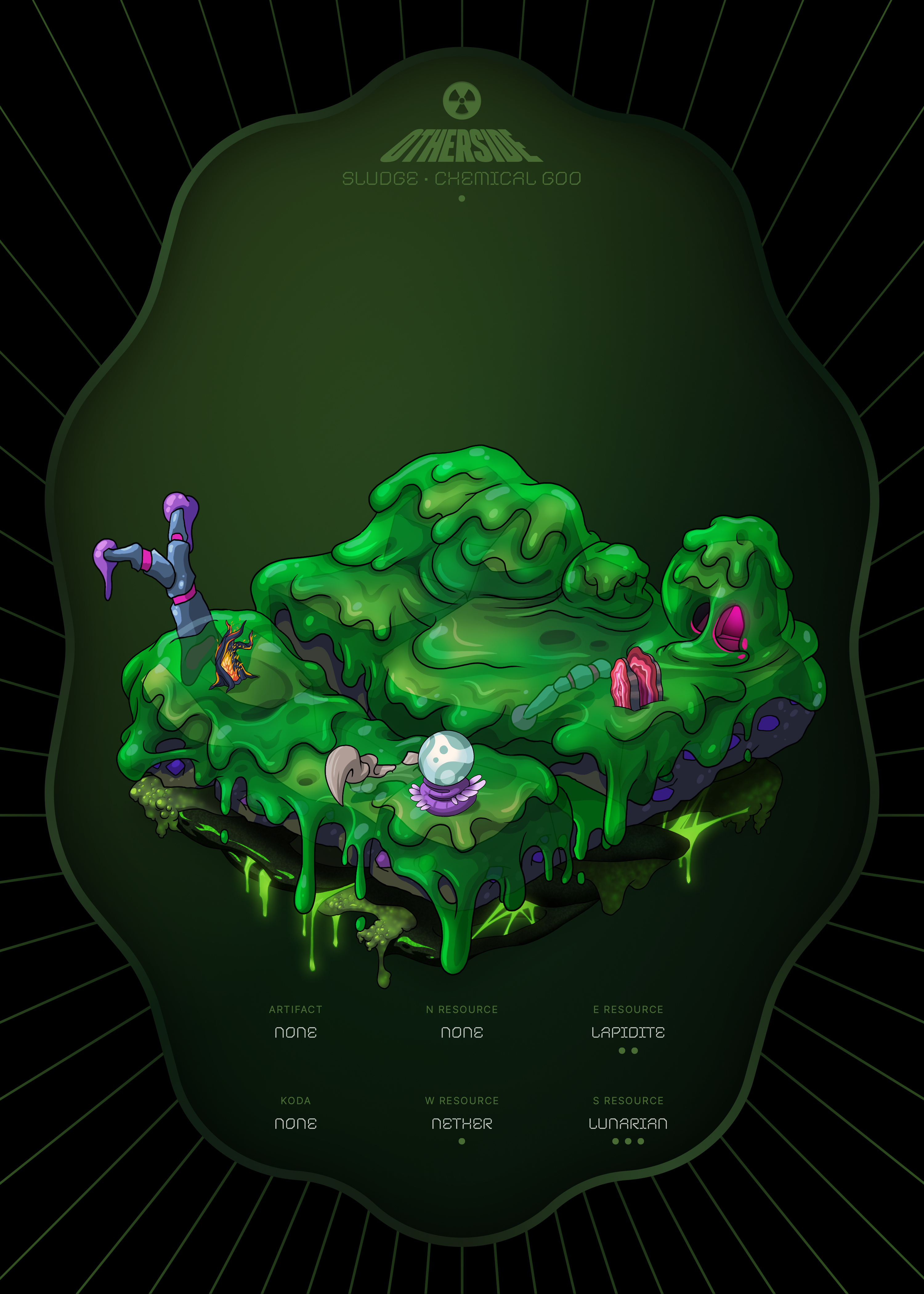 Otherdeed #22602 — Sludge